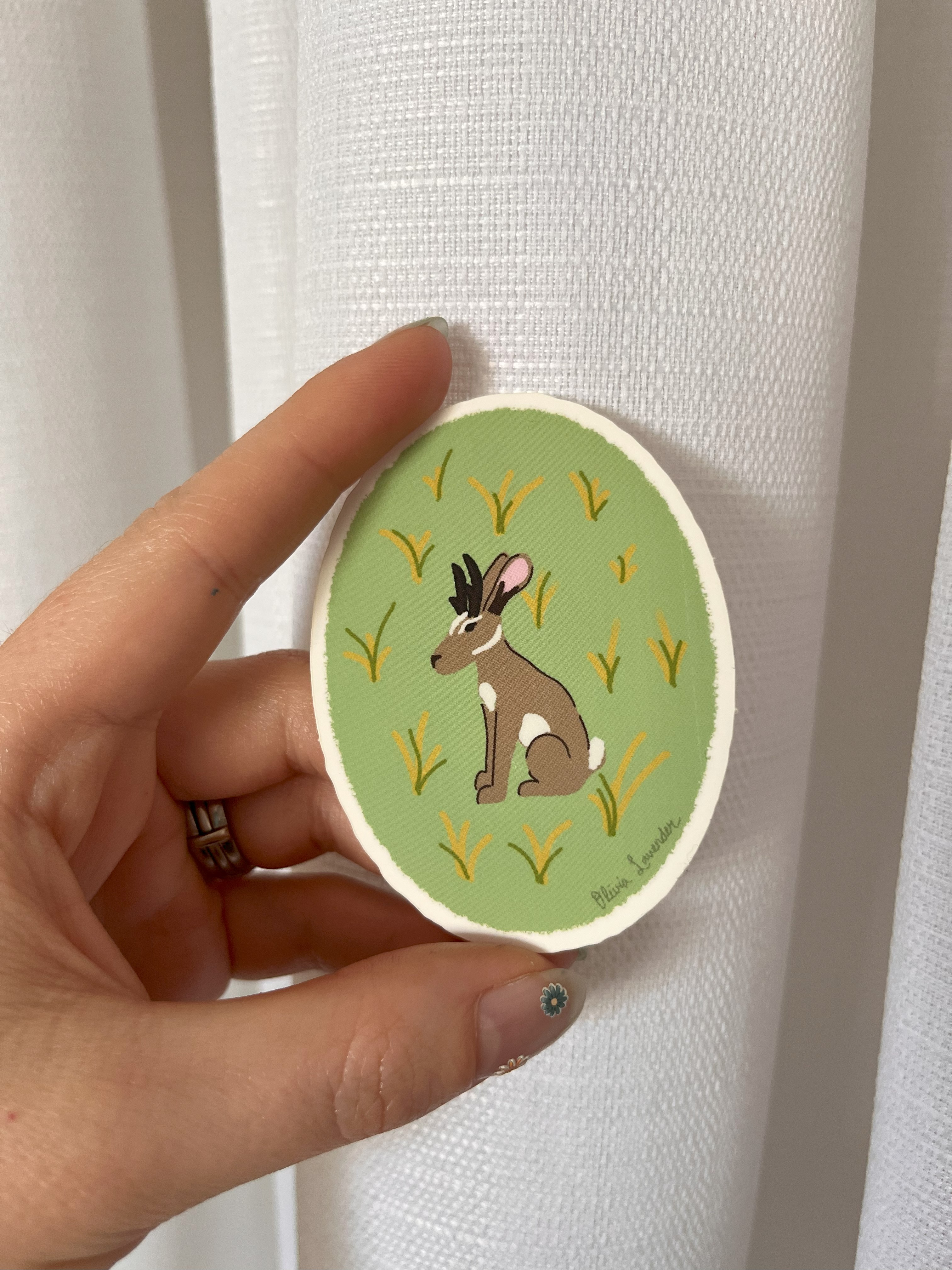 Jackalope Sticker