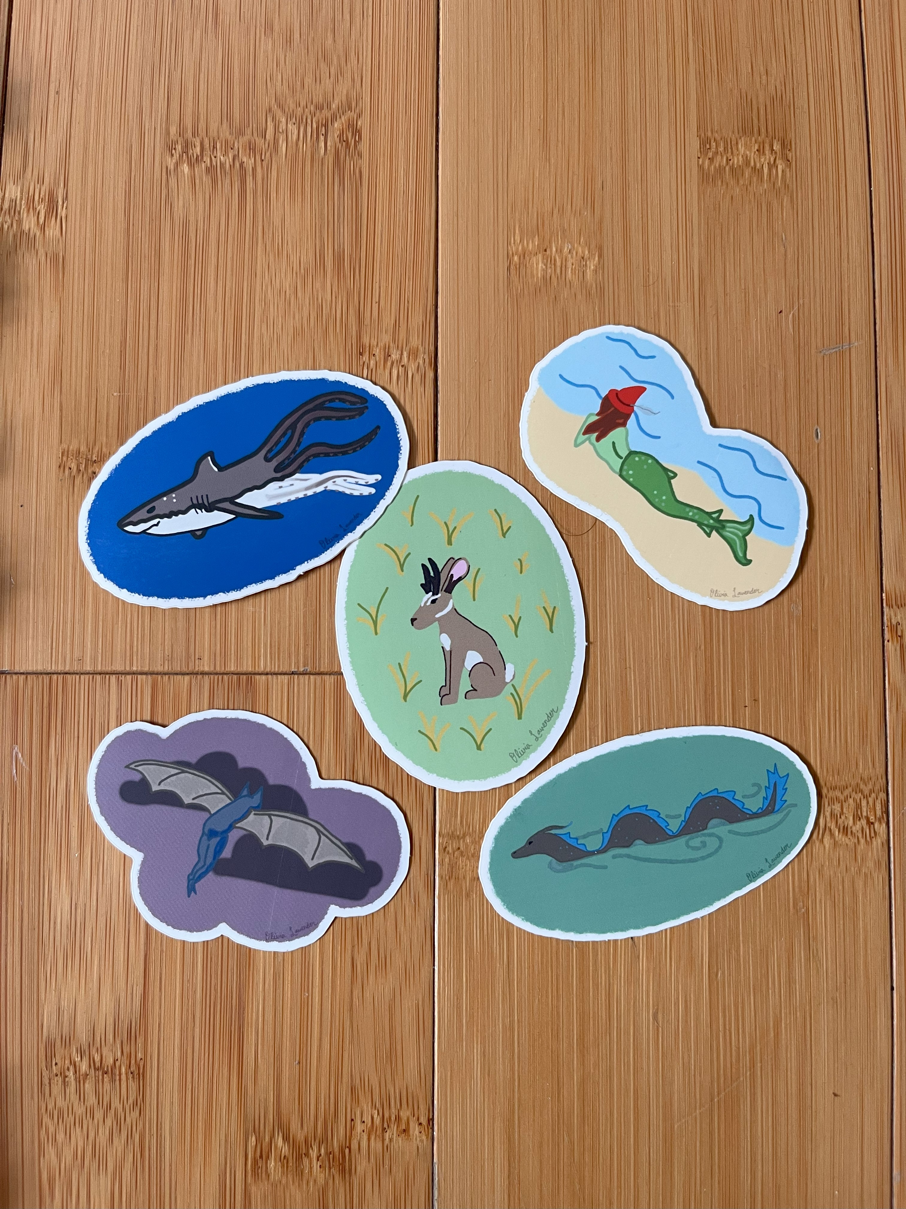 Cryptid Sticker Pack