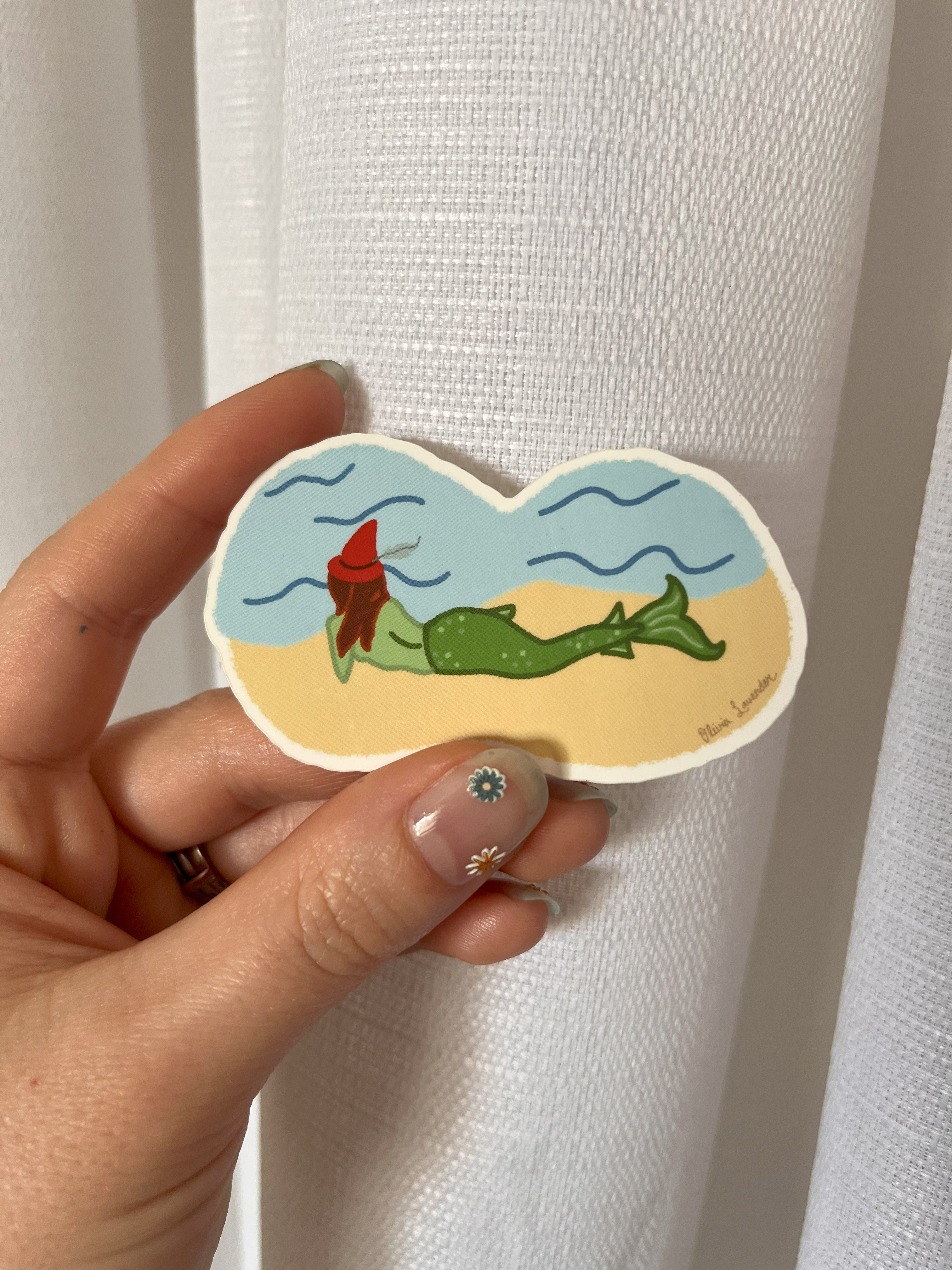 Irish merrow Sticker