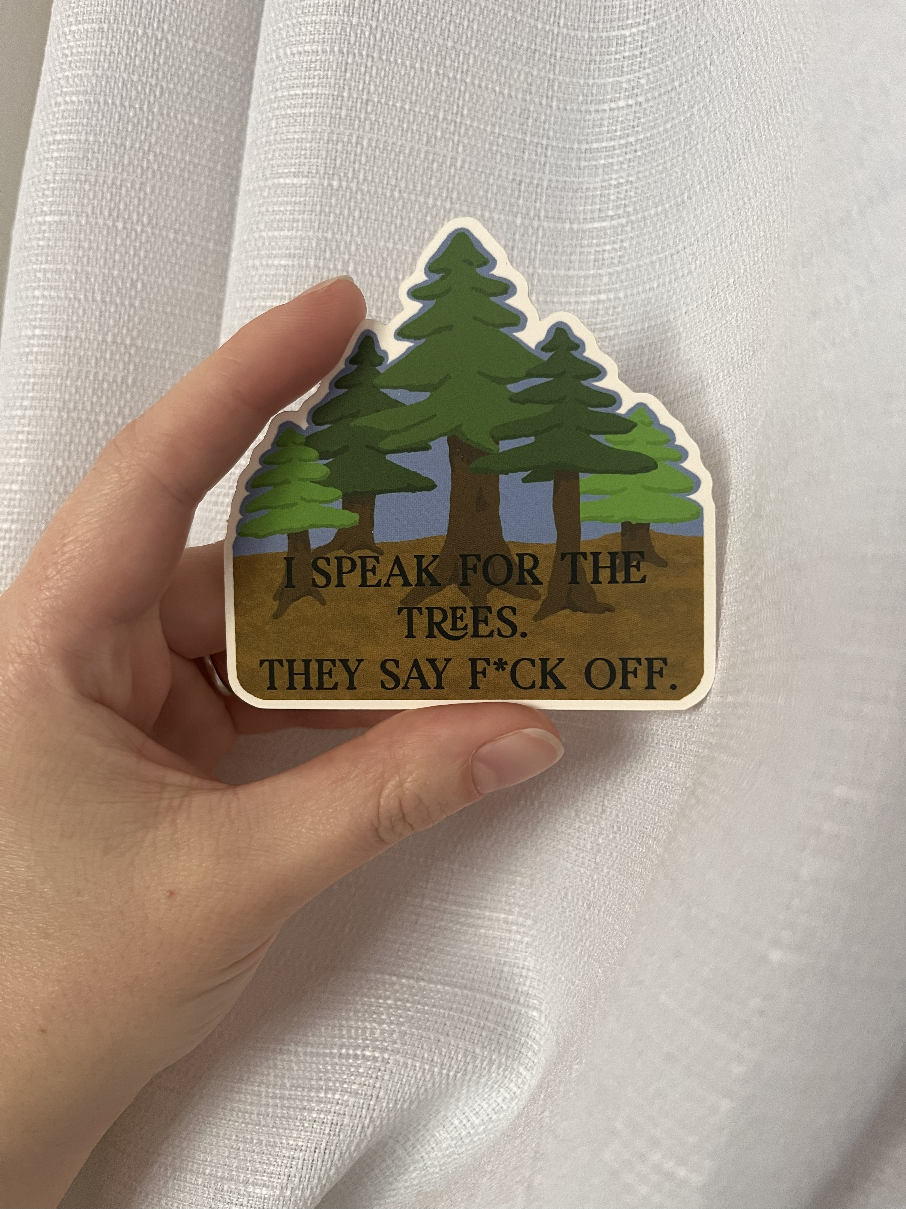 Environmental Activist Sticker - Explicit 