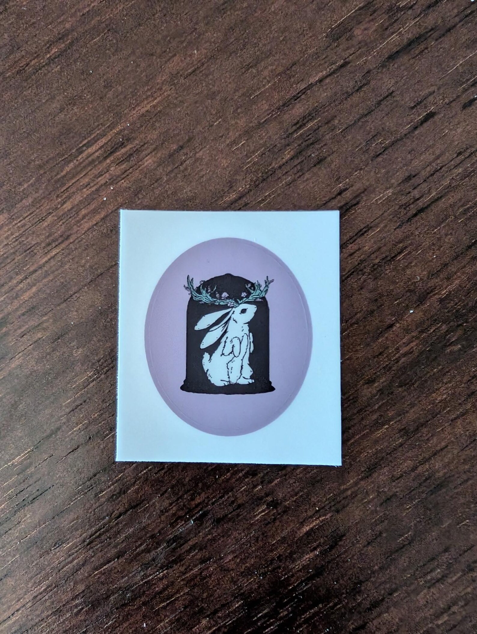 Purple Jackolope Sticker