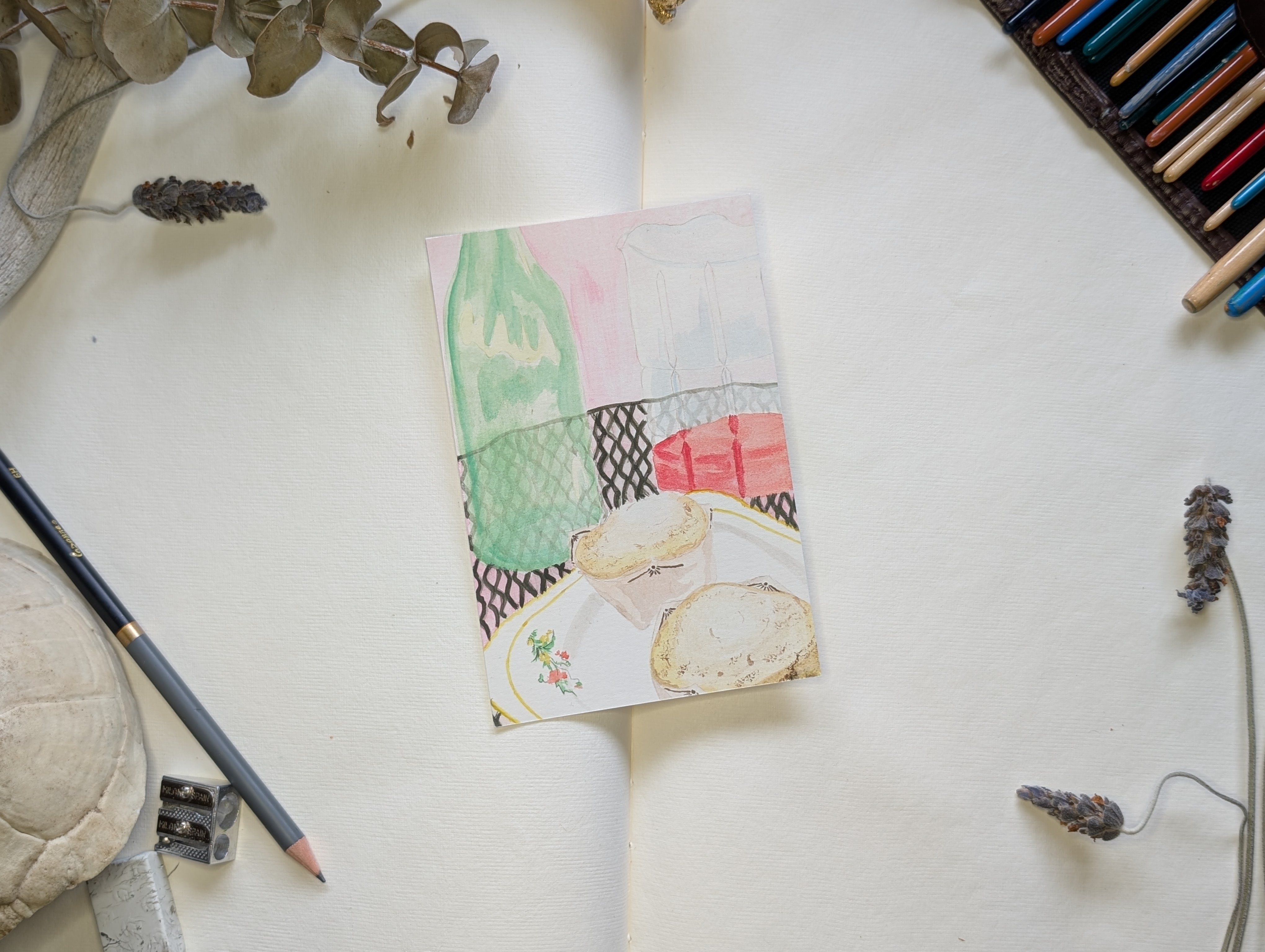 "Tea & Snacks with Friends"