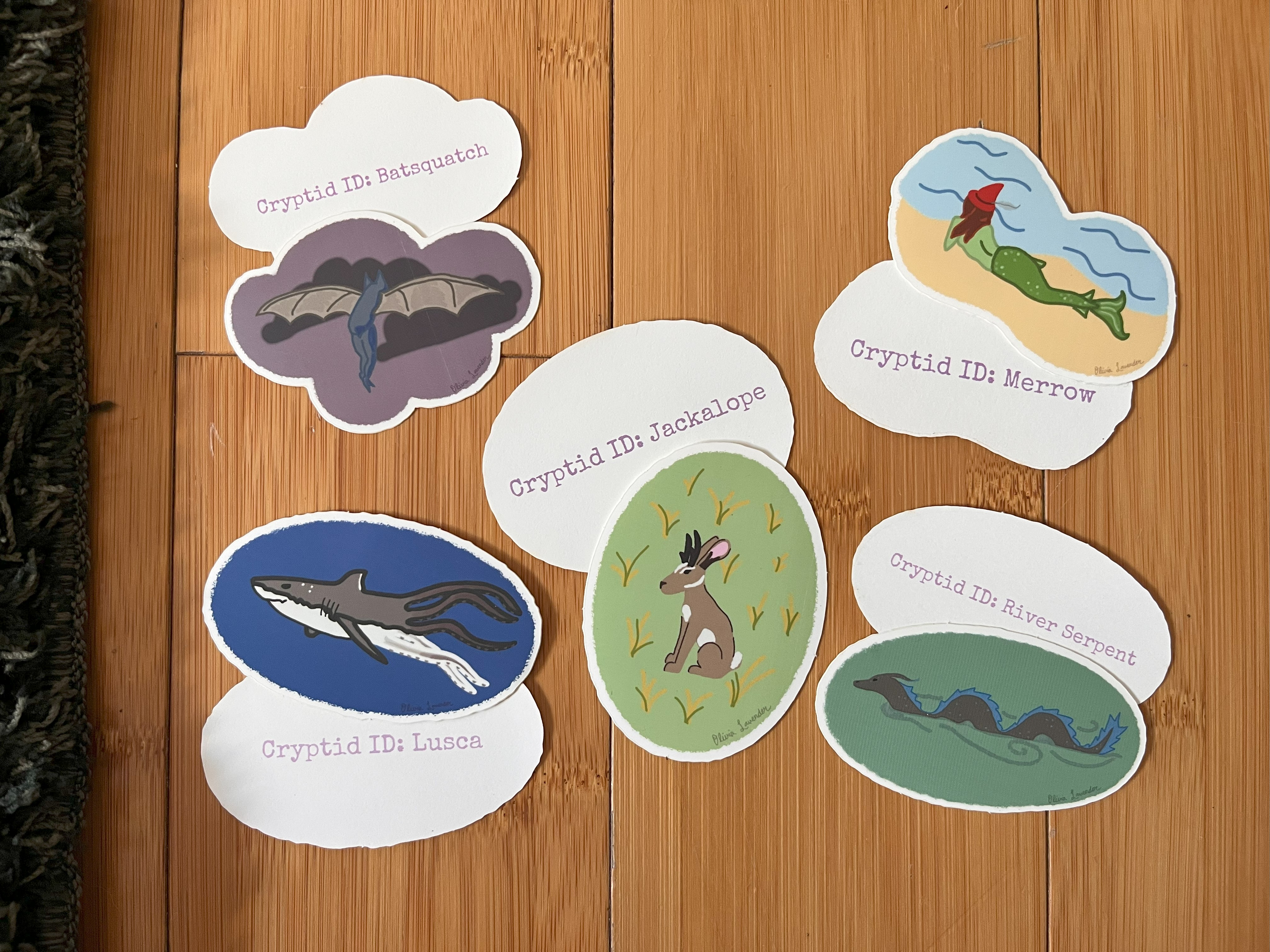 Cryptid Sticker Pack