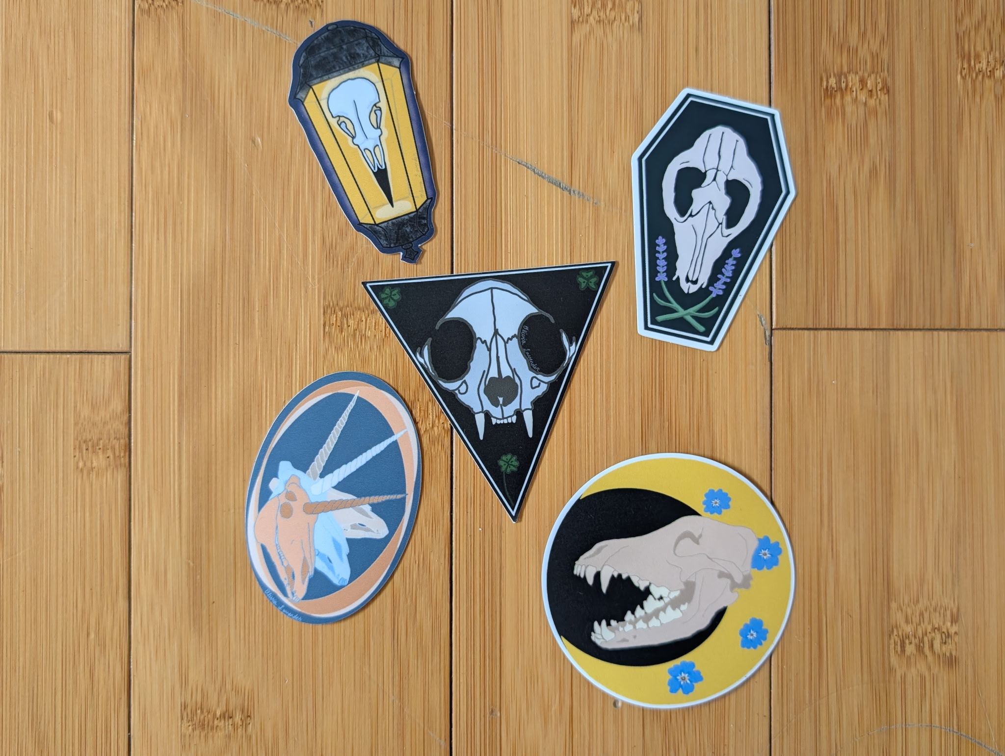 Animal Skull Sticker Pack