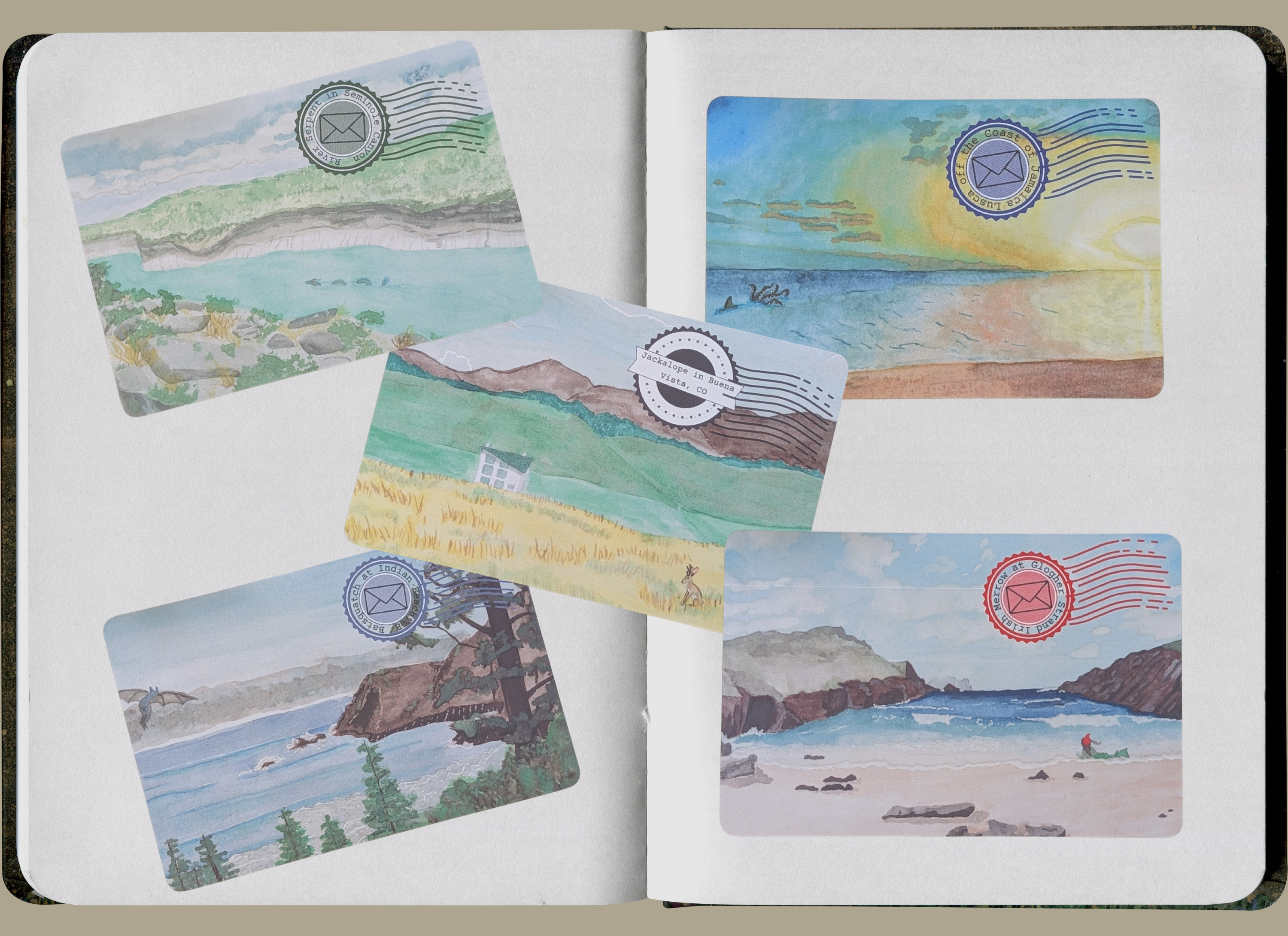 Cryptid Postcard Pack