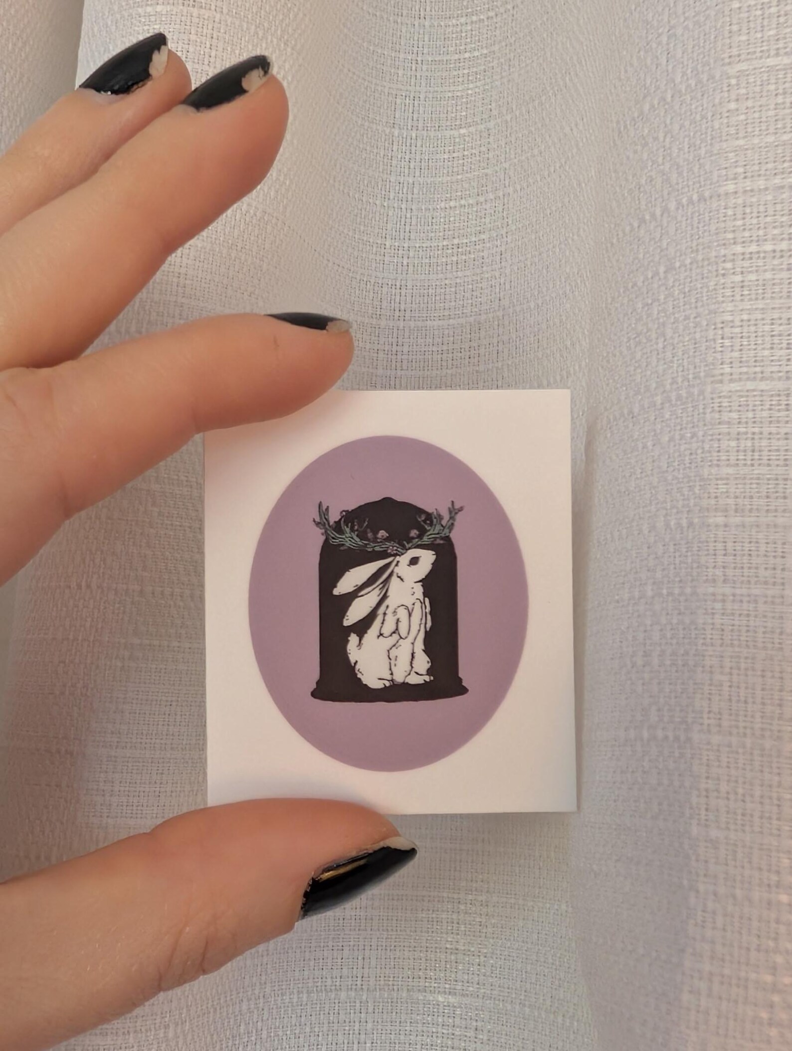 Purple Jackolope Sticker