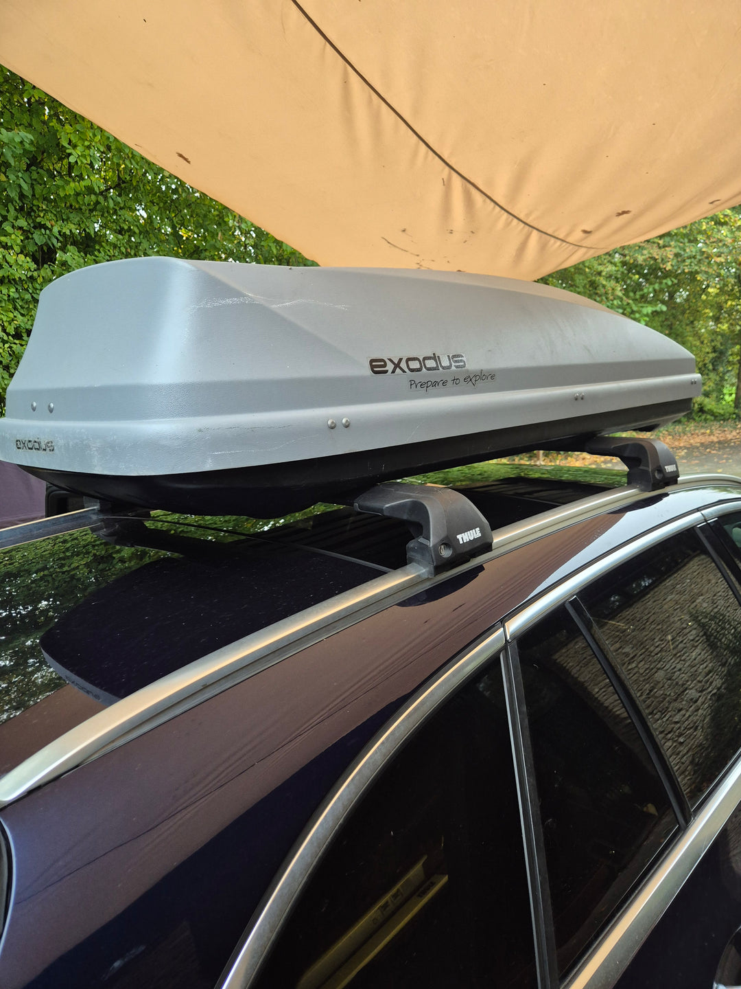 Used Exodus 300 Half width Roof Box