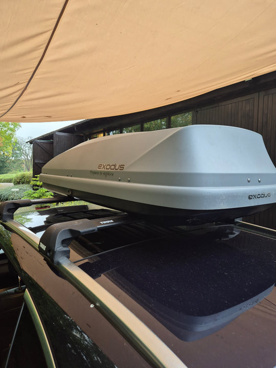 Used Exodus 300 Half width Roof Box 