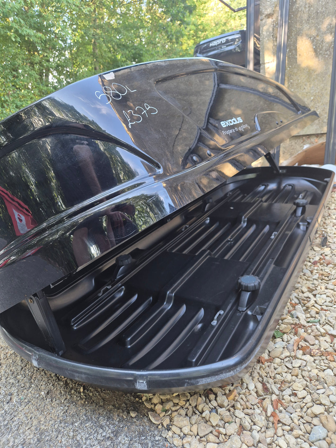 Used Exodus Advanced 580L Roof Box (Summer Clearance)