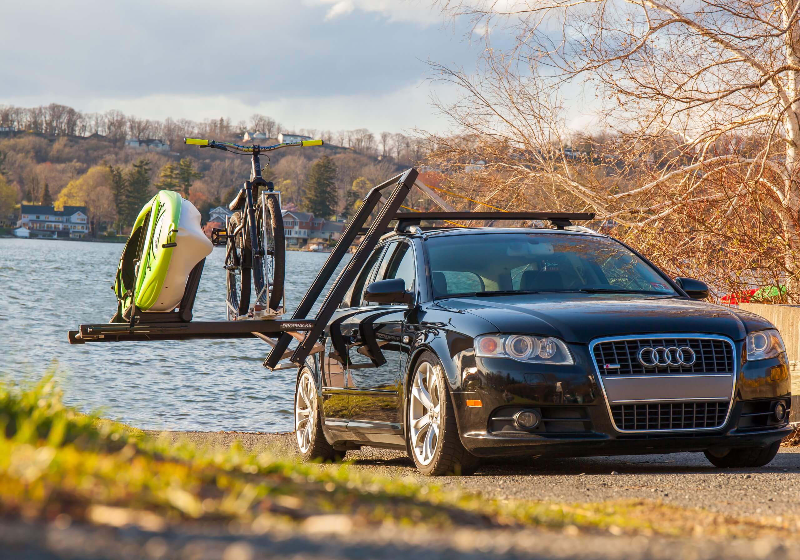 The Dropracks roof loading system