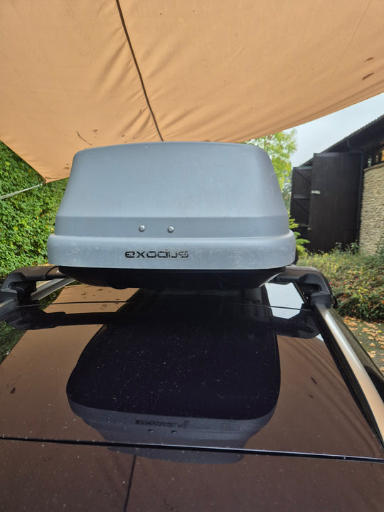 Used Exodus 300 Half width Roof Box 