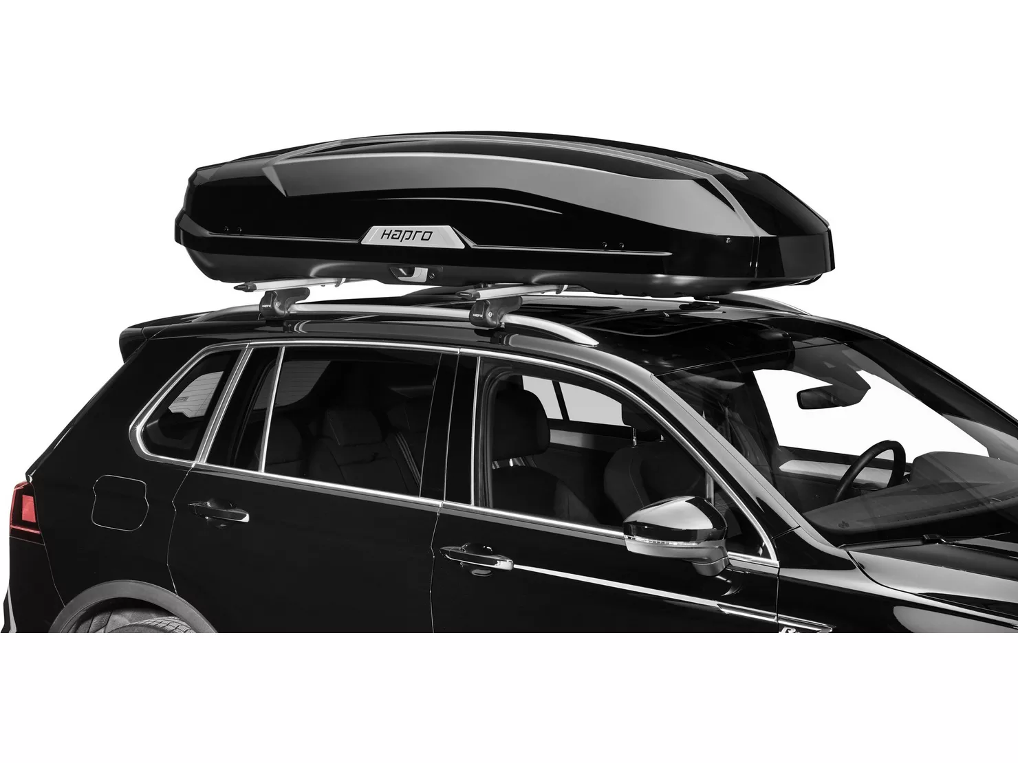 Hapro Trivor 560 Roof Box - Brilliant Black