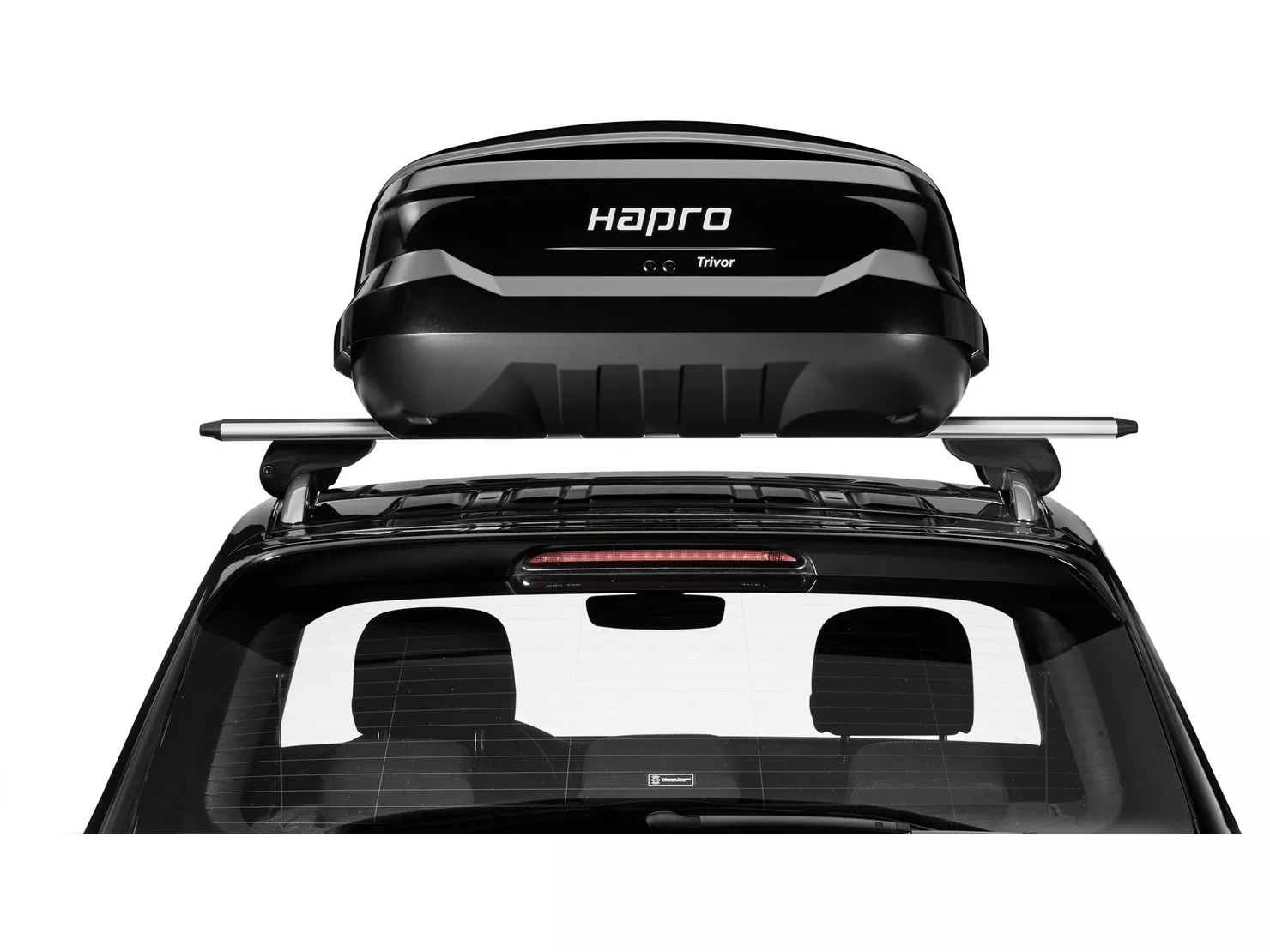 Hapro Trivor 560 Roof Box - Brilliant Black