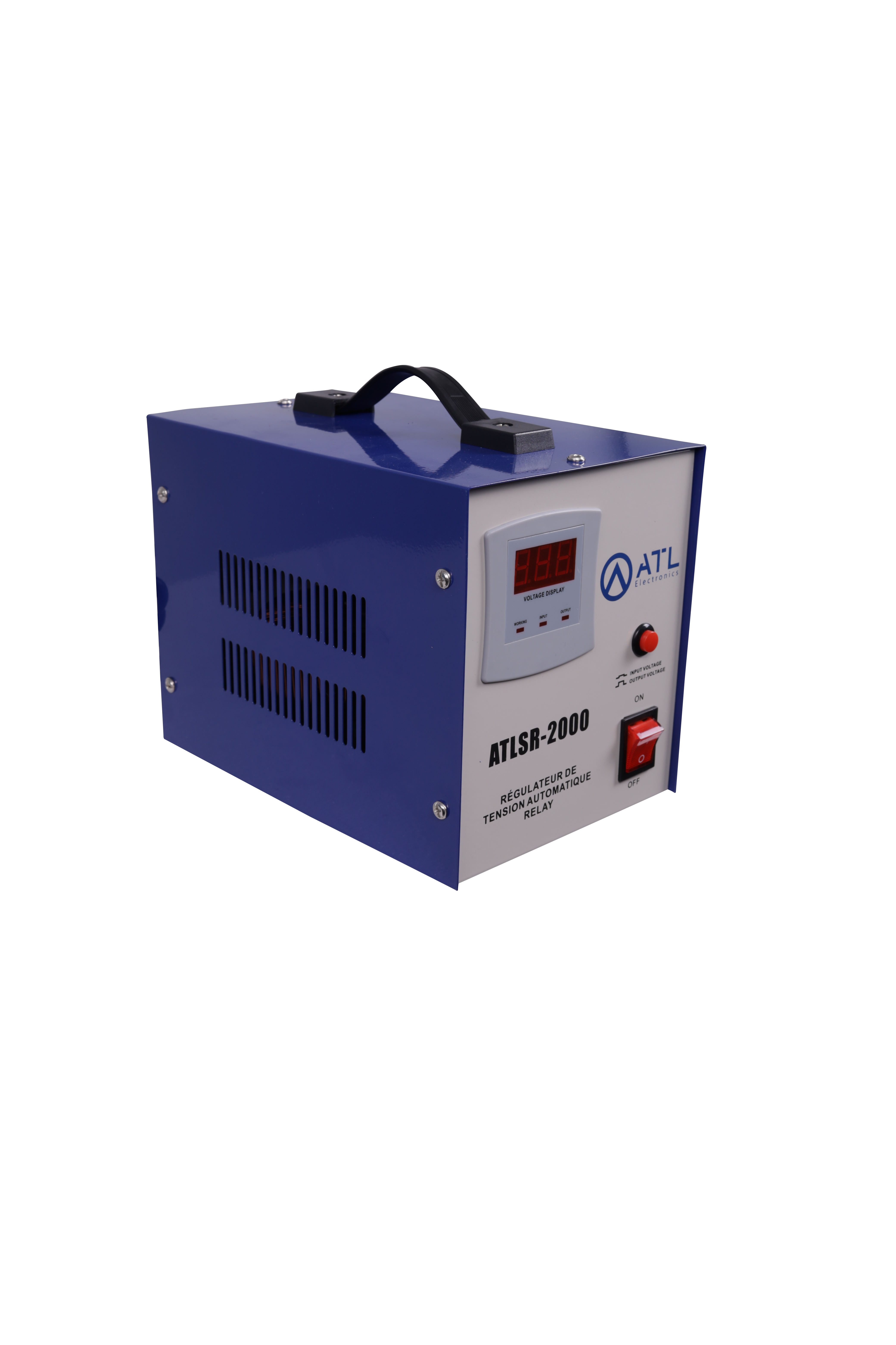 STABILISATEUR ATL 2000 VA/ AFFICHAGE NUMERIQUE/ RELAY 