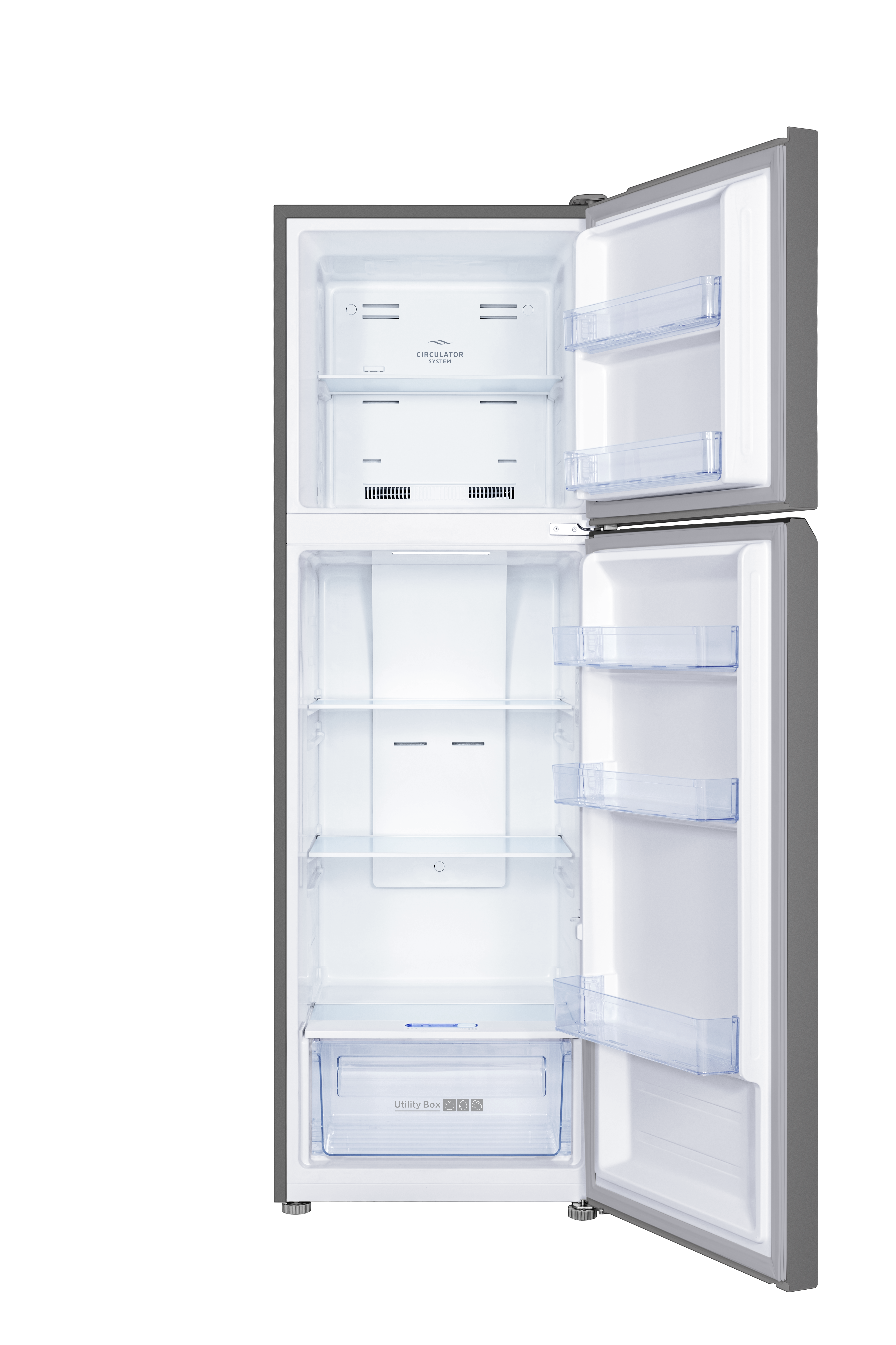 REFRIGERATEUR ATL NO FROST/ 249L/ 02 PORTES/ GRIS/R600A/CB CERTIFICATE/A+