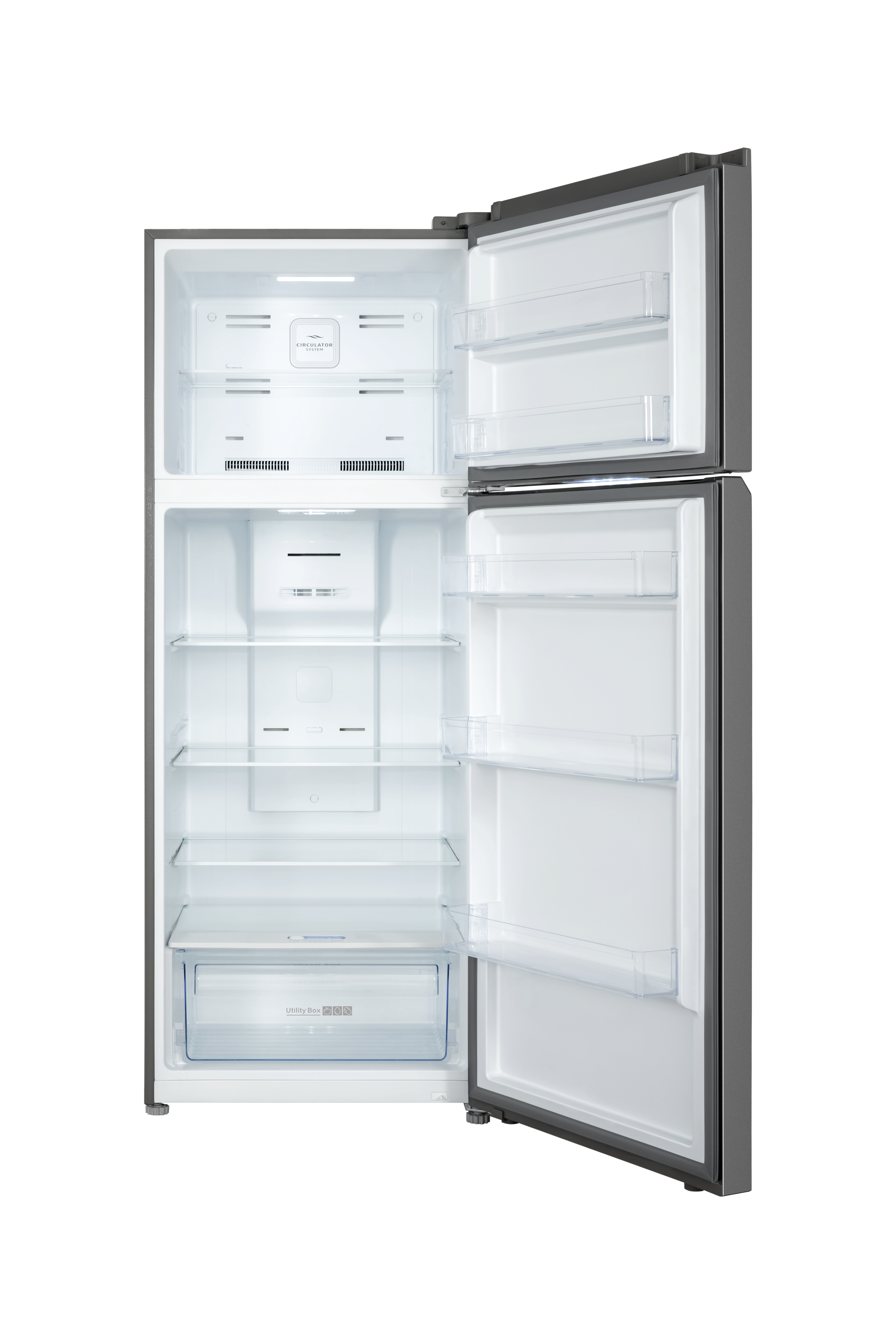 REFRIGERATEUR ATL NO FROST/ 286L/ 02 PORTES/ GRIS/R600A