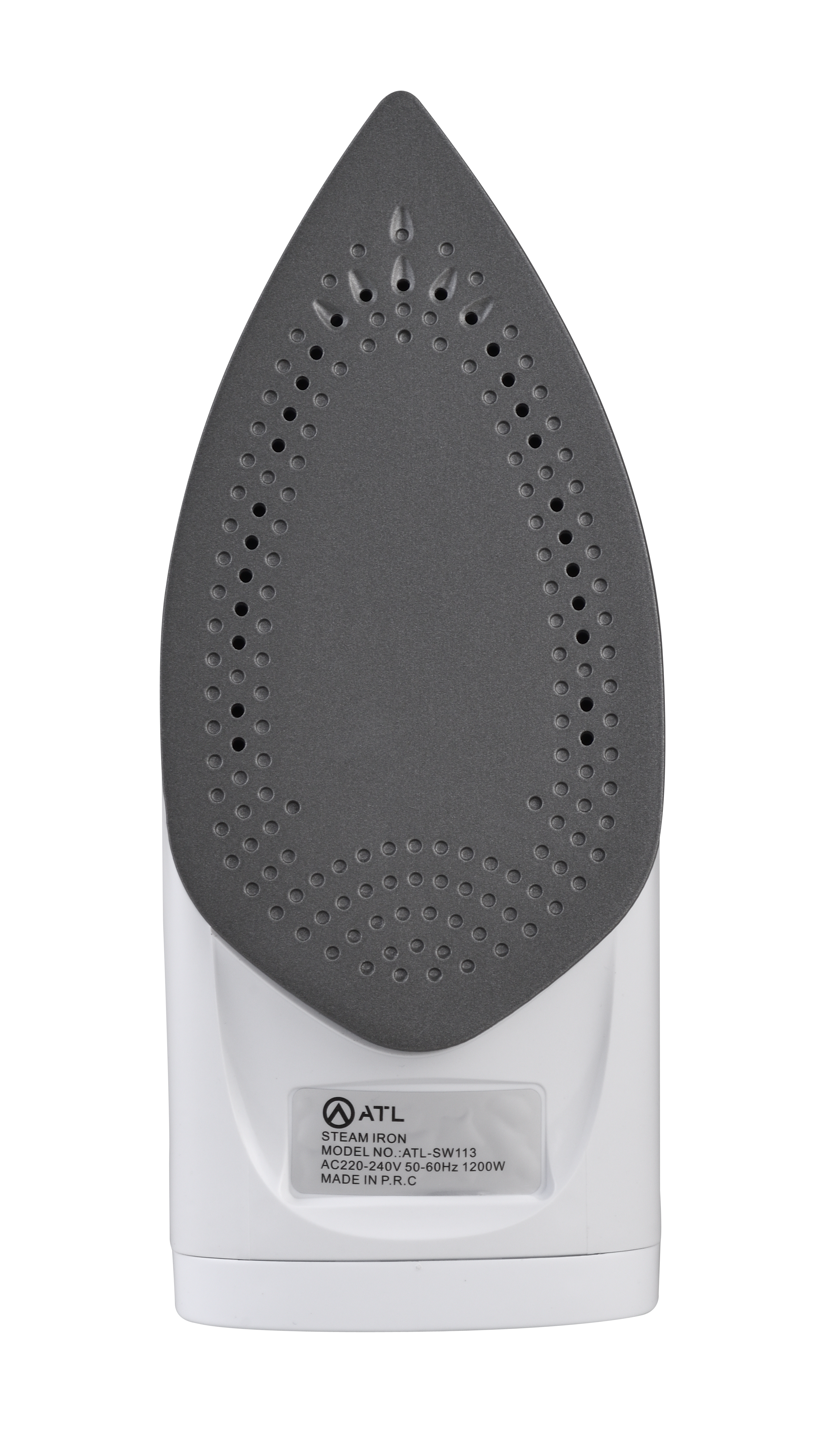 FER A REPASSER ATL A VAPEUR 1200W/ NOIR BLANC/  FONCTION SELF CLEANING/ CORDON FLEXIBLE 360°/ PROTECTION CONTRE SURCHAUFFE