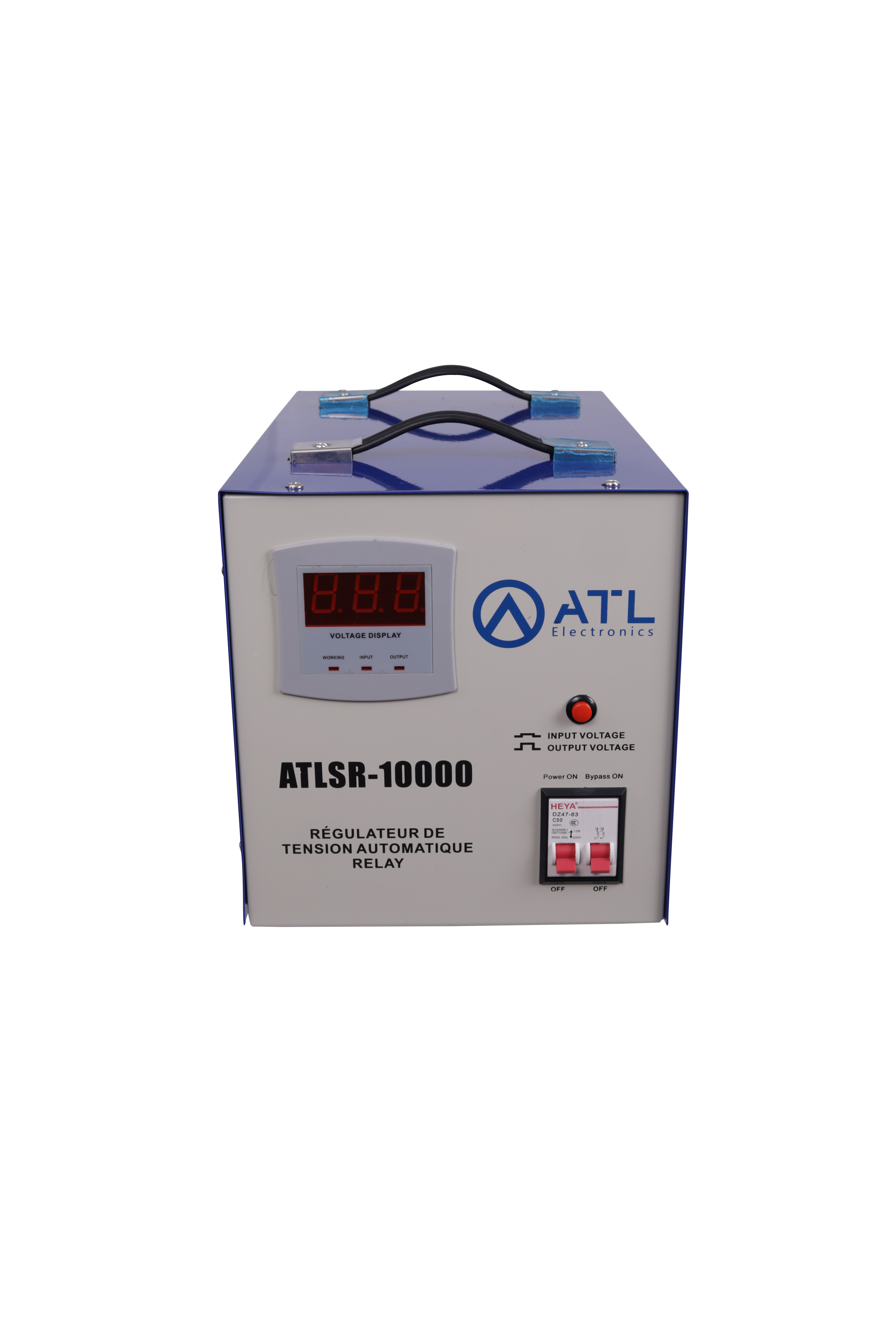 STABILISATEUR ATL 10 000 VA/ AFFICHAGE NUMERIQUE/ RELAY 
