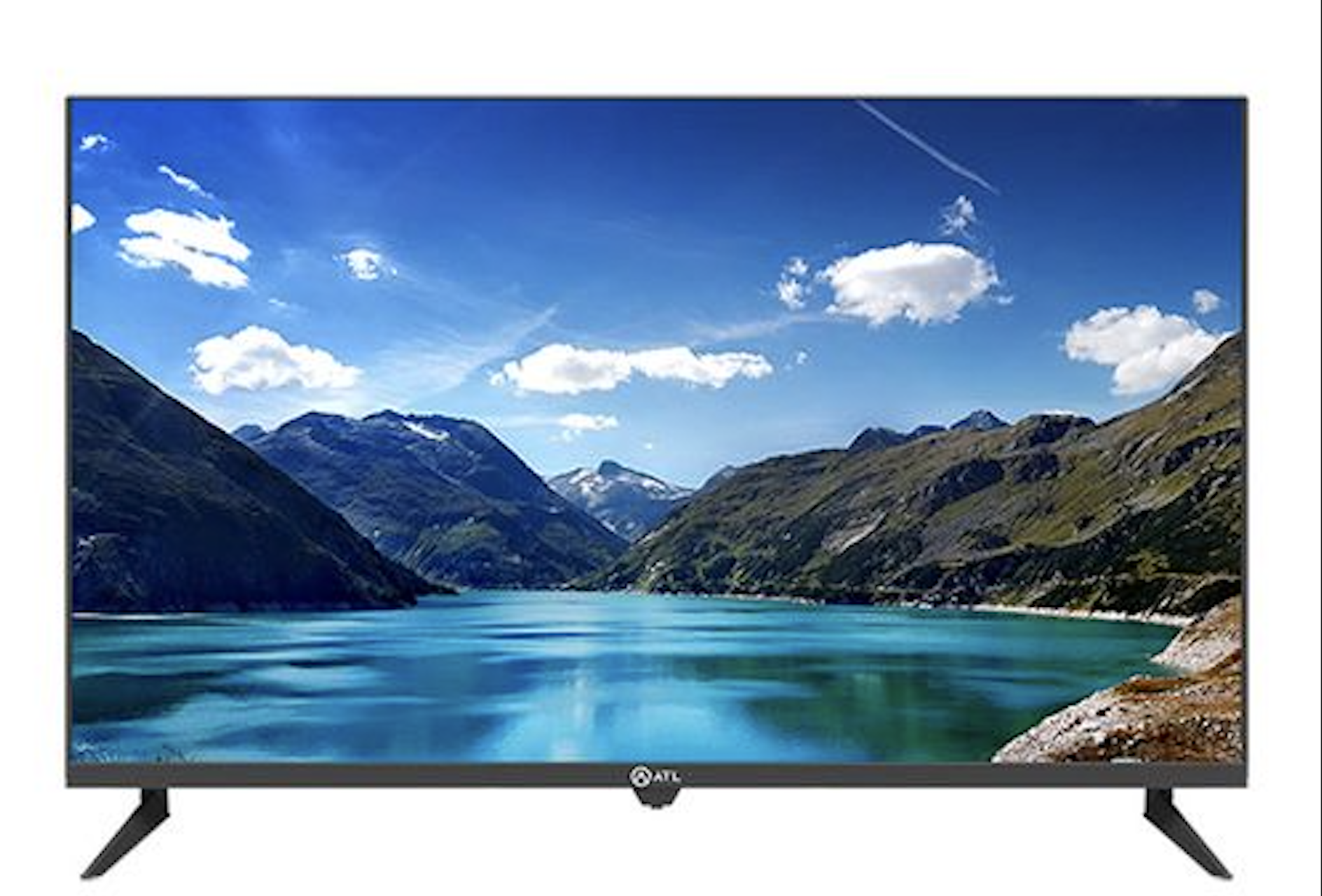 TV LED 32"/ FRAMELESS/ ANALOGIQUE/ AVEC SUPPORT MURAL