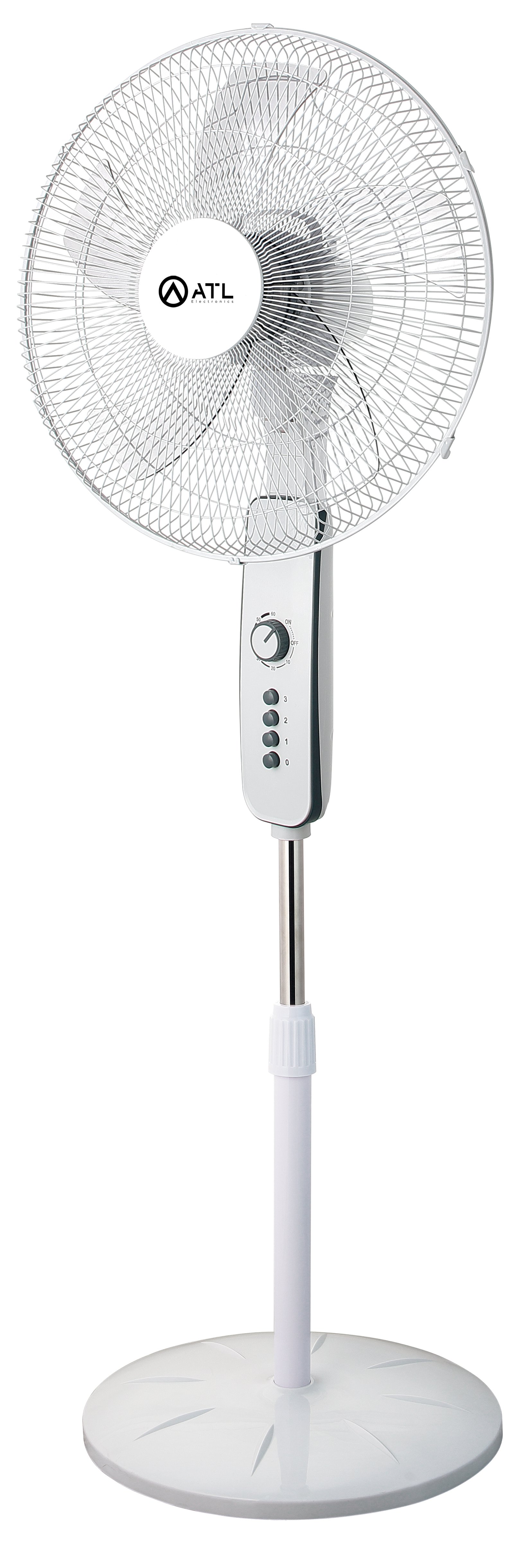 VENTILATEUR SUR PIED ATL 20"/ 05 HELICES/ 3 VITESSES/ 220V / 50 Hz / 70W