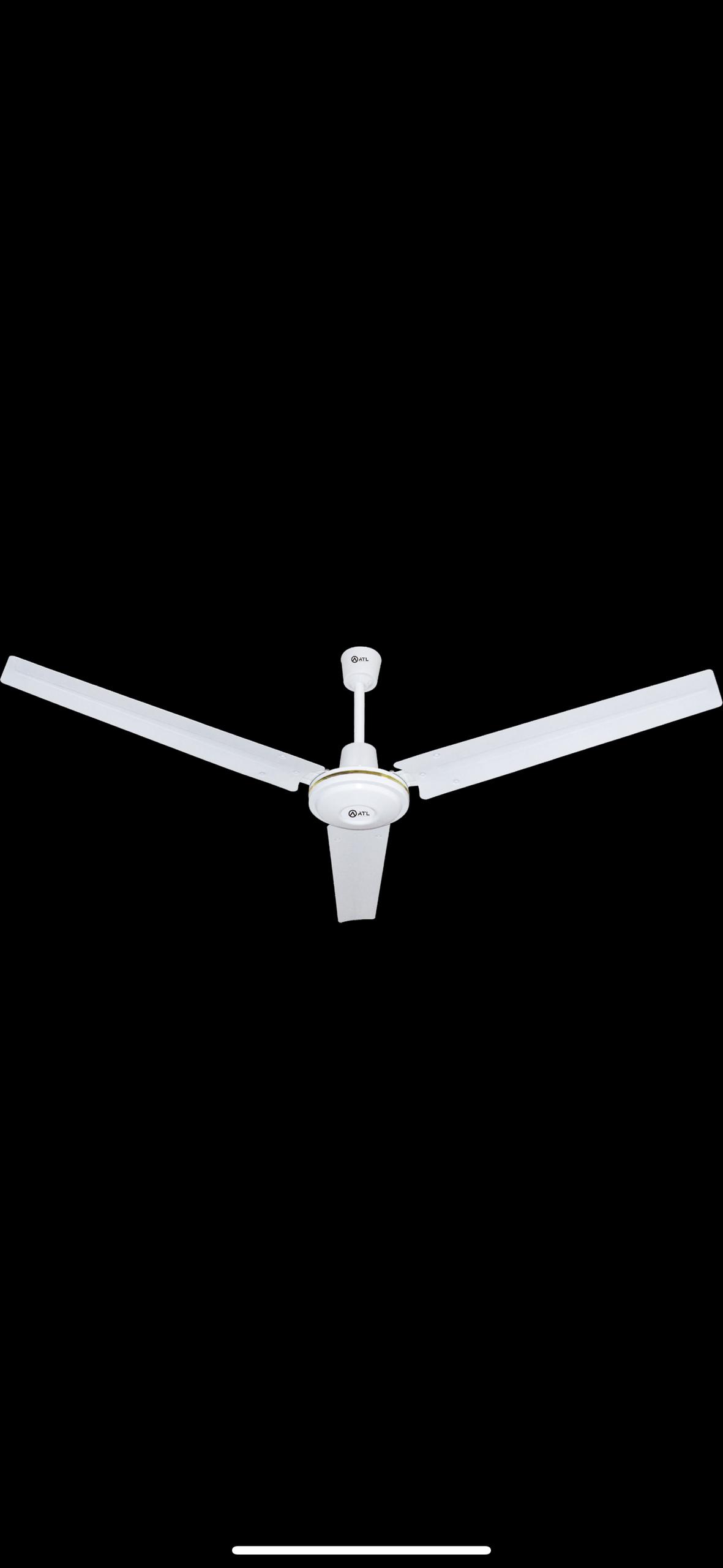 VENTILATEUR PLAFONNIER ATL 56''' / 3 VITESSE / BLANC / 220V / 50Hz / 65WVENTILATEUR PLAFONNIER ATL 56''' / 3 VITESSE / BLANC / 220V / 50Hz / 65W