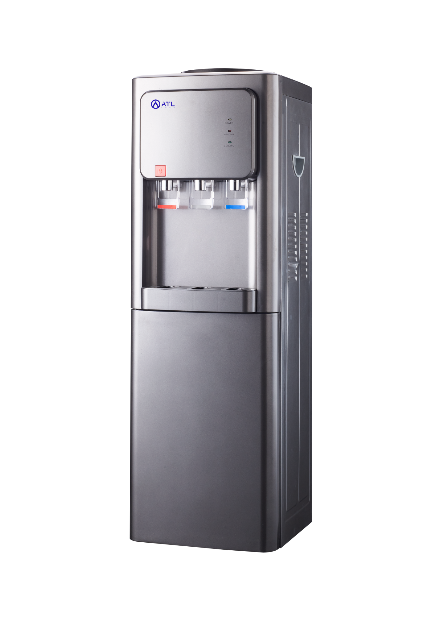 DISTRIBUTEUR D'EAU ATL / 03 ROBINETS / GRIS / AVEC CABINE