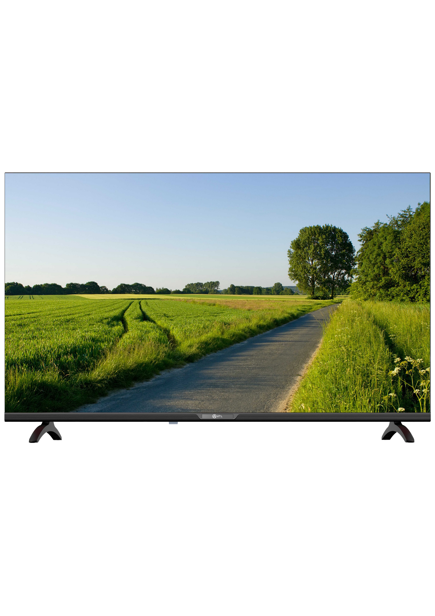 TV LED ATL 43"/ FHD/ FRAMELESS/ ANALOGIQUE/ AVEC SUPPORT MURAL