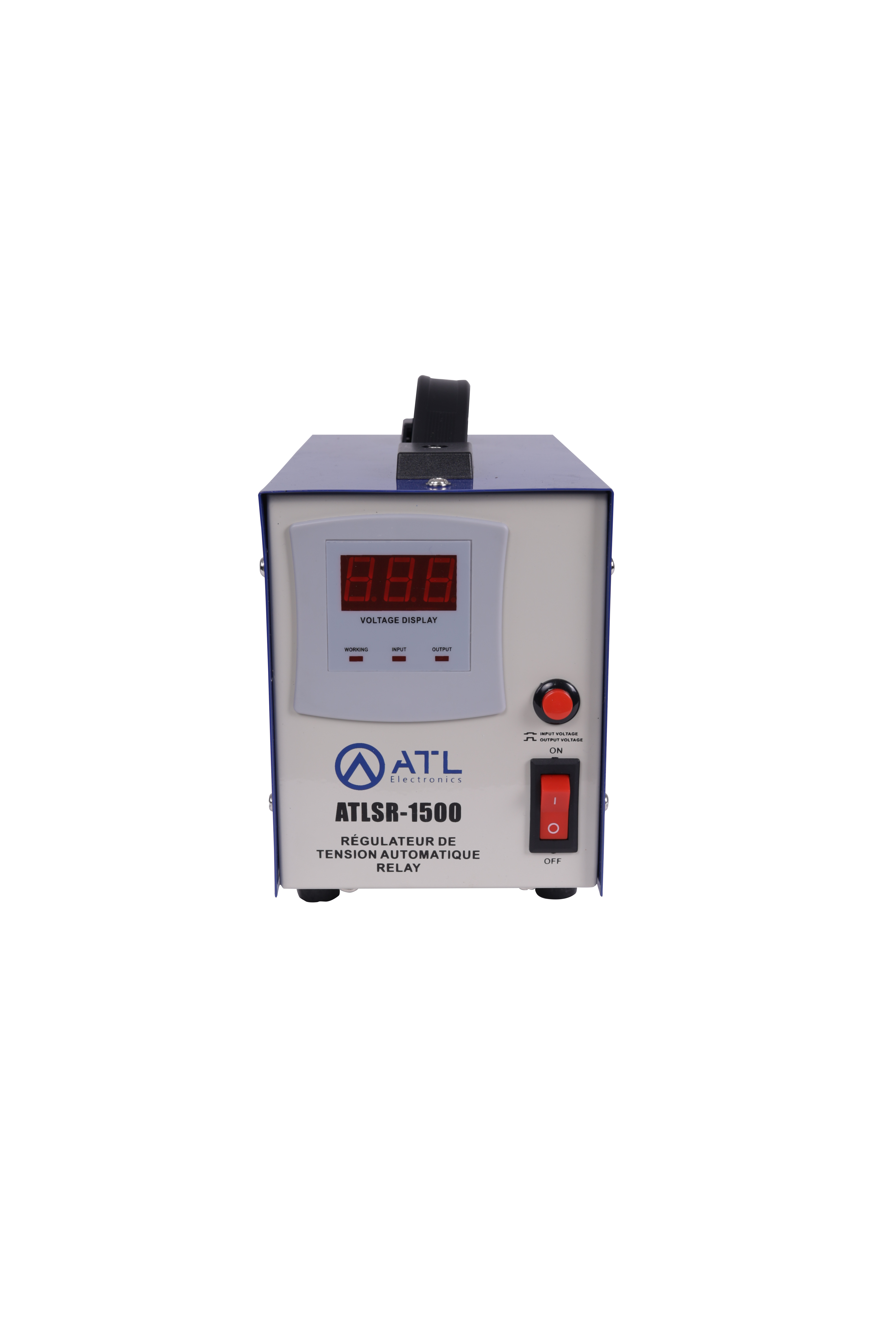 STABILISATEUR ATL 1500 VA/ AFFICHAGE NUMERIQUE/ RELAY 