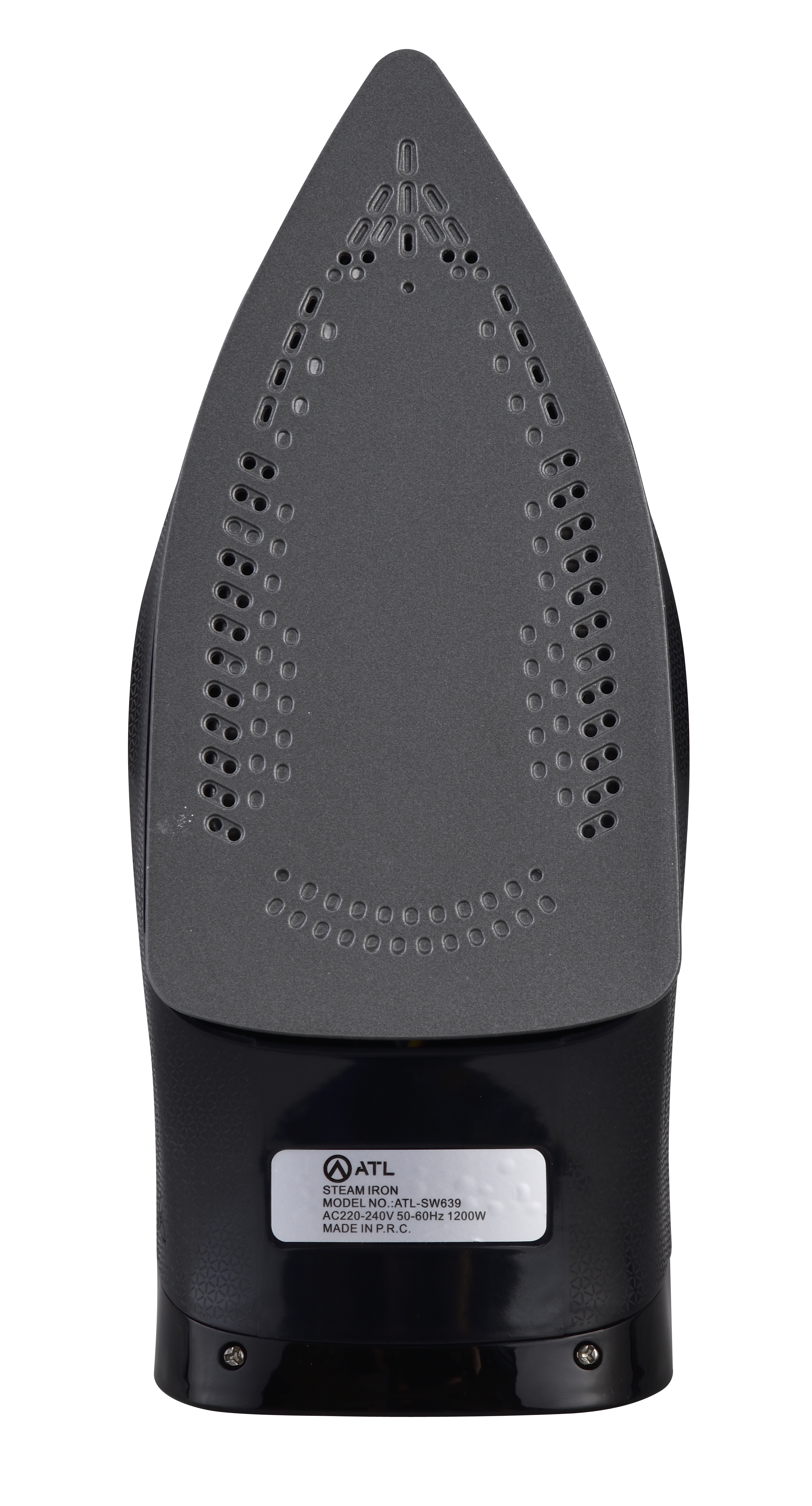 FER A REPASSER ATL A VAPEUR 1200W/ NOIR GRIS/  FONCTION SELF CLEANING/ CORDON FLEXIBLE 360°/ PROTECTION CONTRE SURCHAUFFE