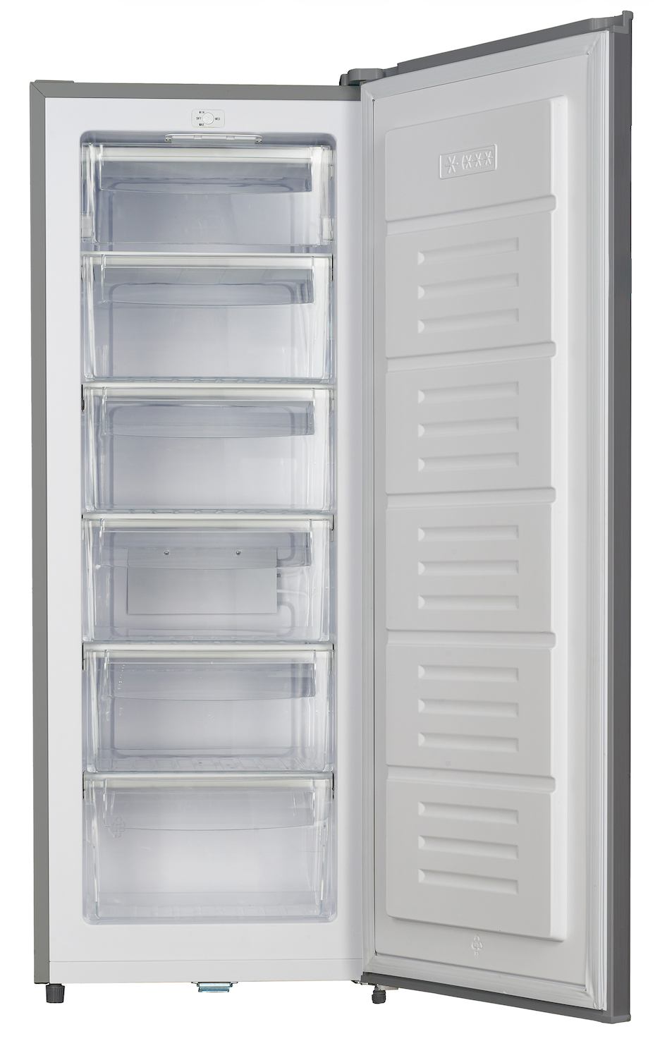 CONGELATEUR VERTICAL ATL 06 TIRROIRS/ 172L / 01 PORTE / SERRURE/ INOX & SILVER