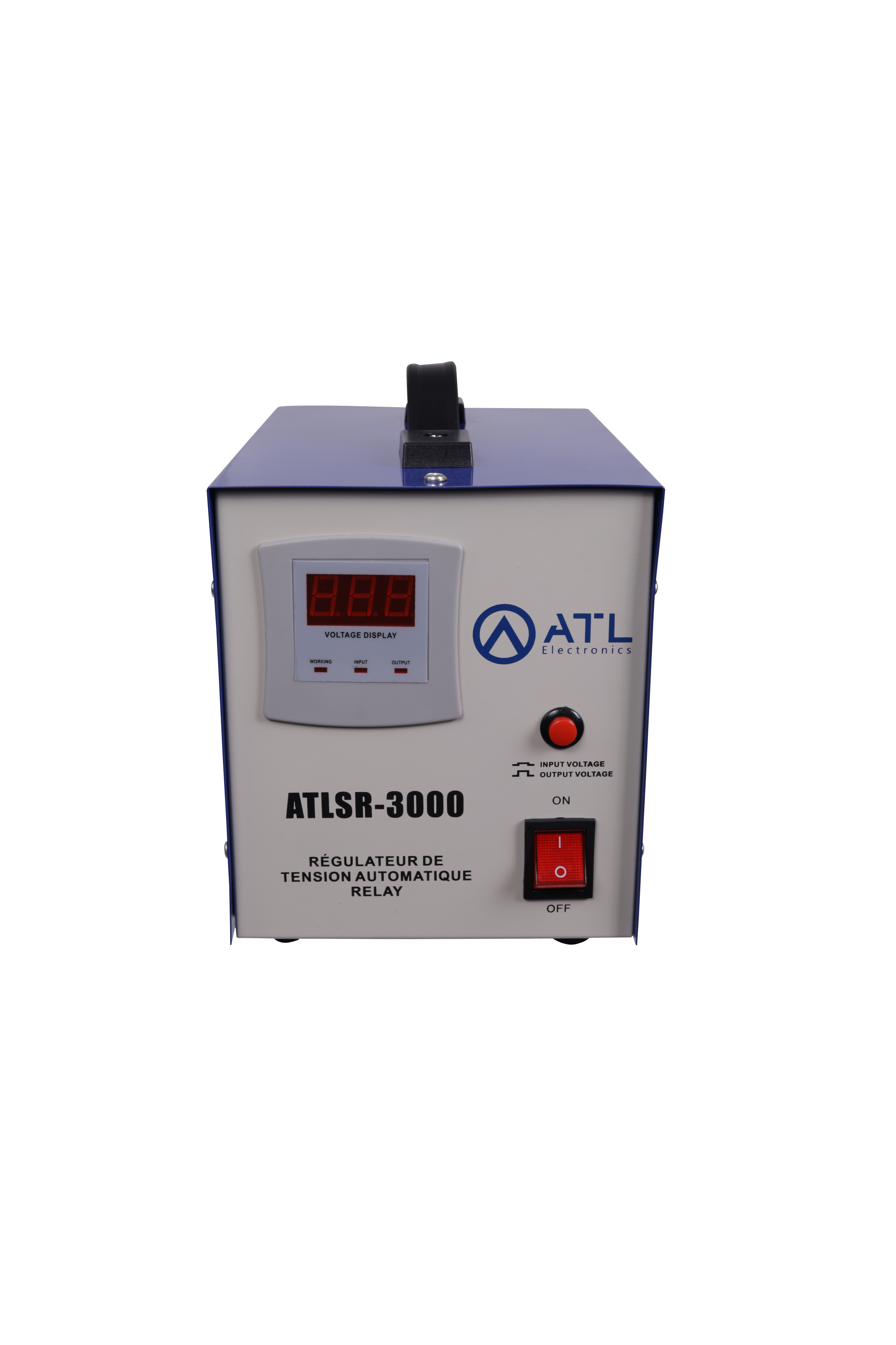 STABILISATEUR ATL 3000 VA/ AFFICHAGE NUMERIQUE/ RELAY