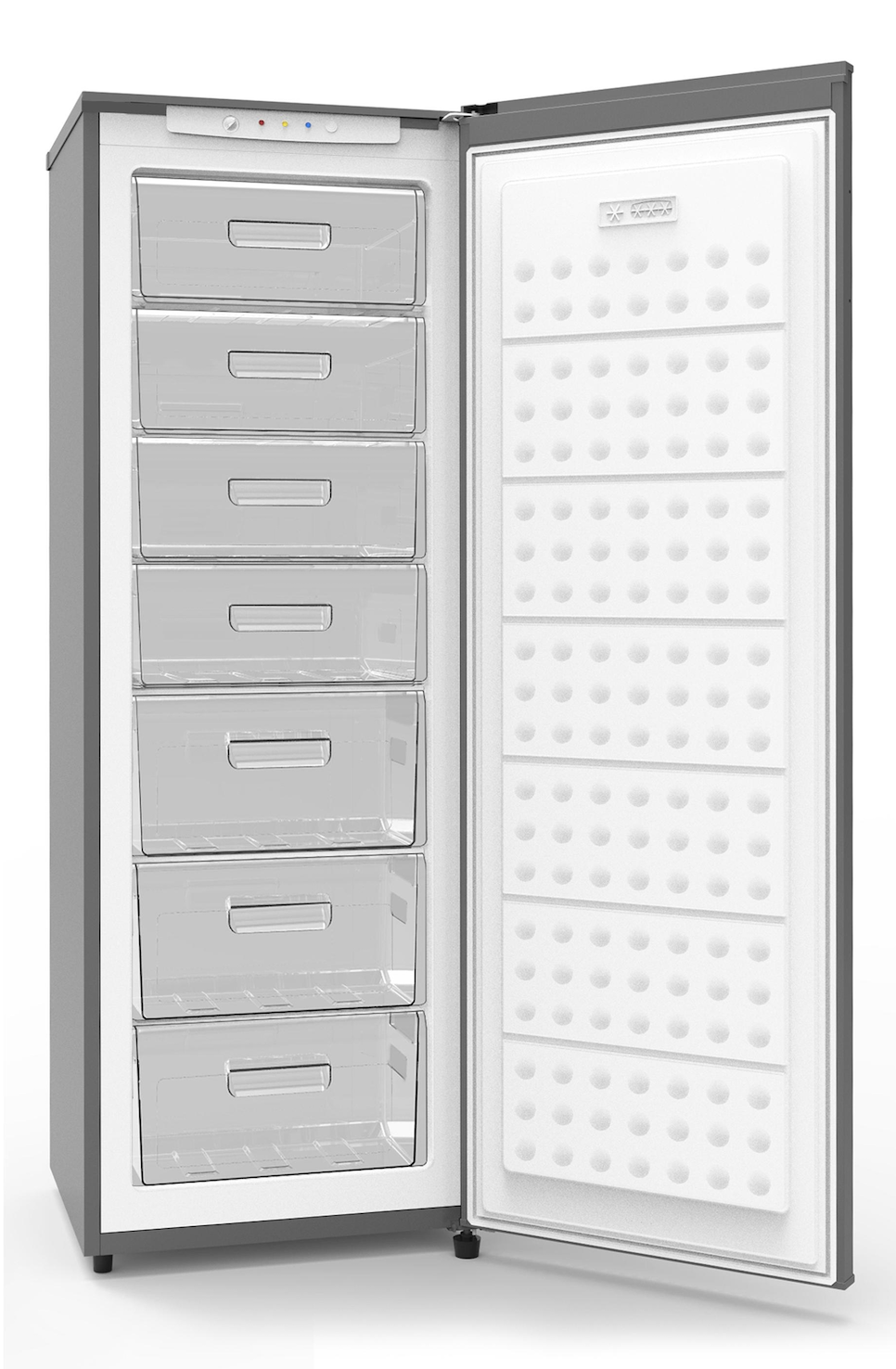 CONGELATEUR VERTICAL ATL 07 TIRROIRS/ 247L/ 01 PORTE/ INOX & SILVER