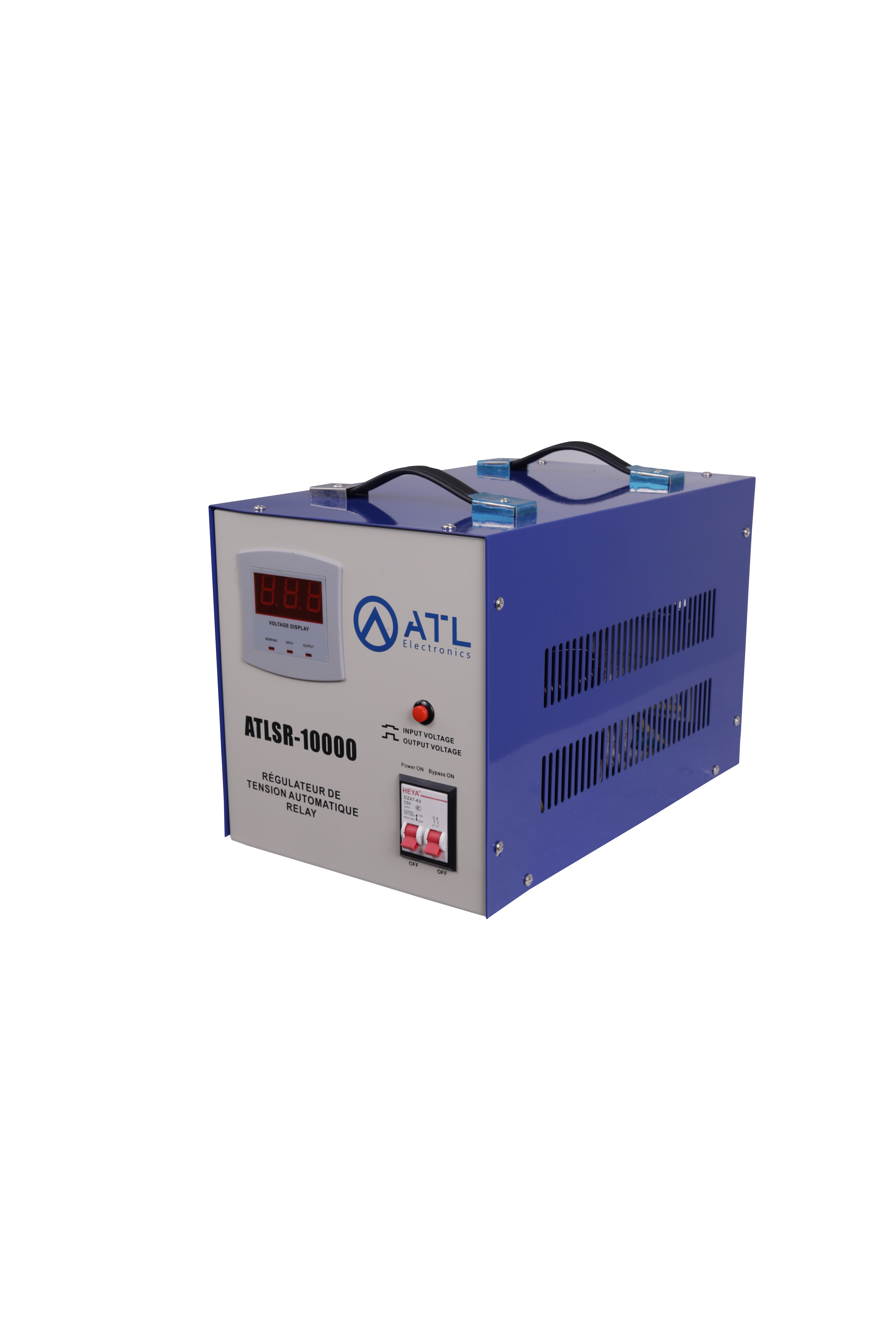STABILISATEUR ATL 10 000 VA/ AFFICHAGE NUMERIQUE/ RELAY 