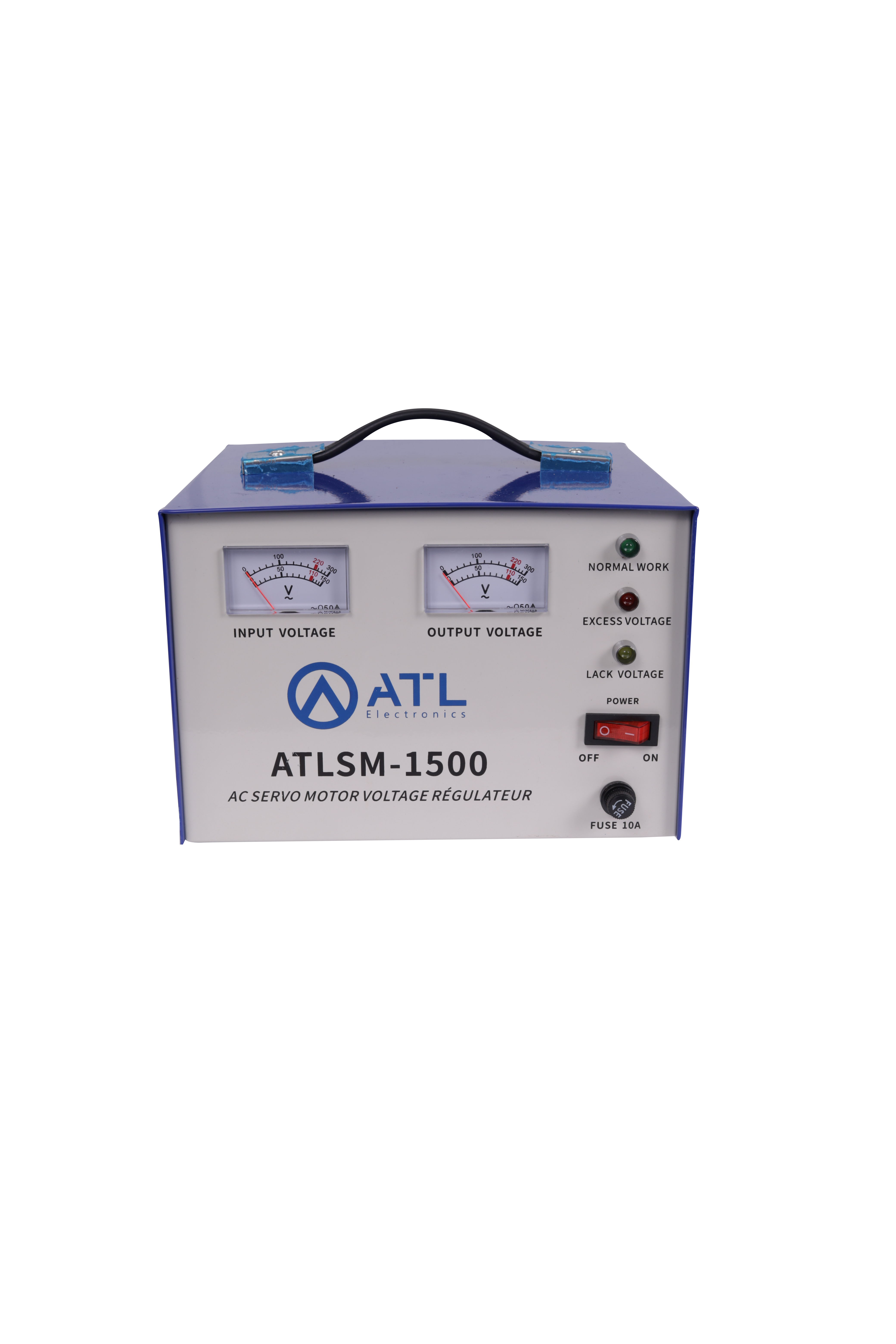 STABILISATEUR ATL 1500 VA/ AFFICHAGE A AIGUILLE/ AC SERVO MOTOR