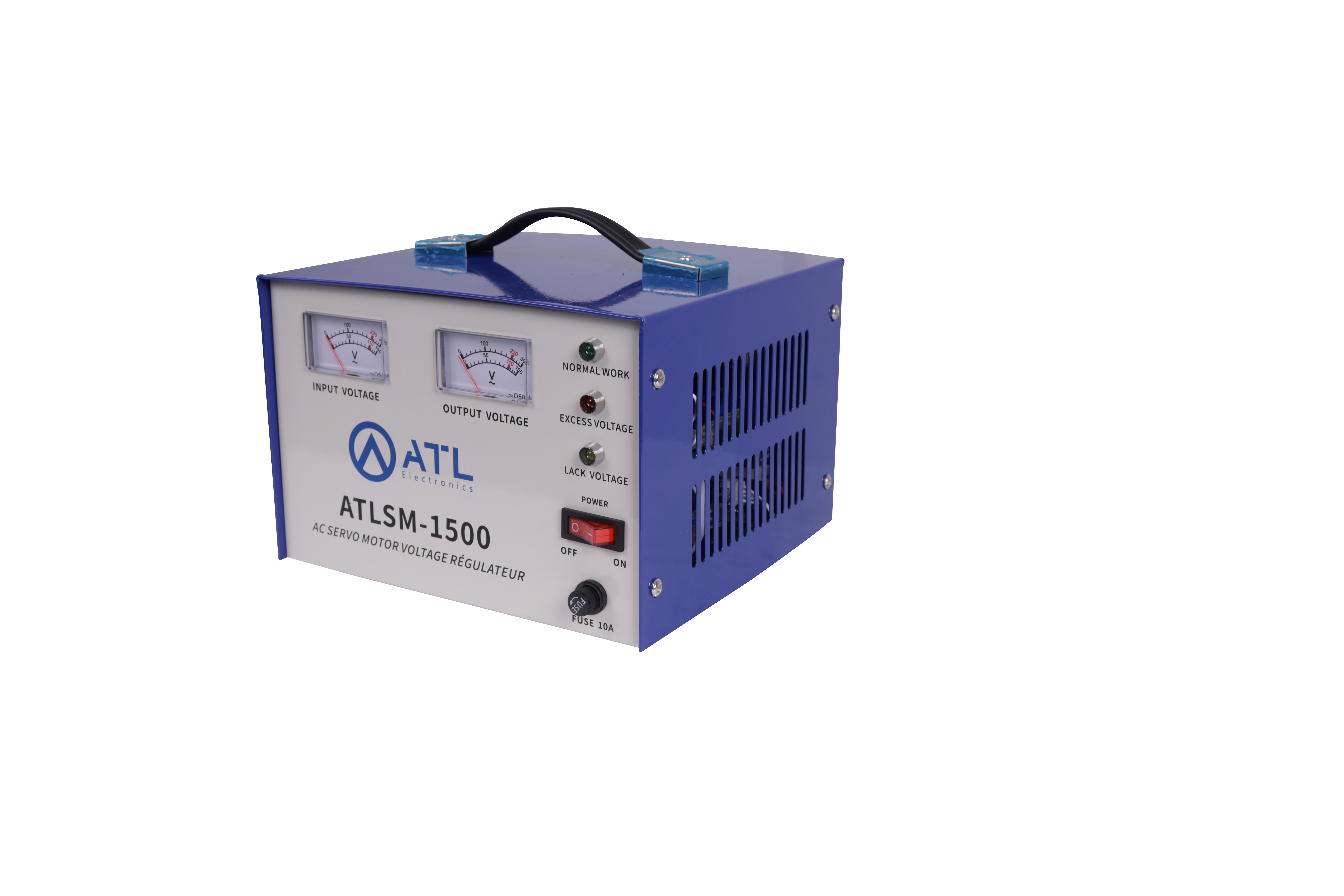 STABILISATEUR ATL 1500 VA/ AFFICHAGE A AIGUILLE/ AC SERVO MOTOR