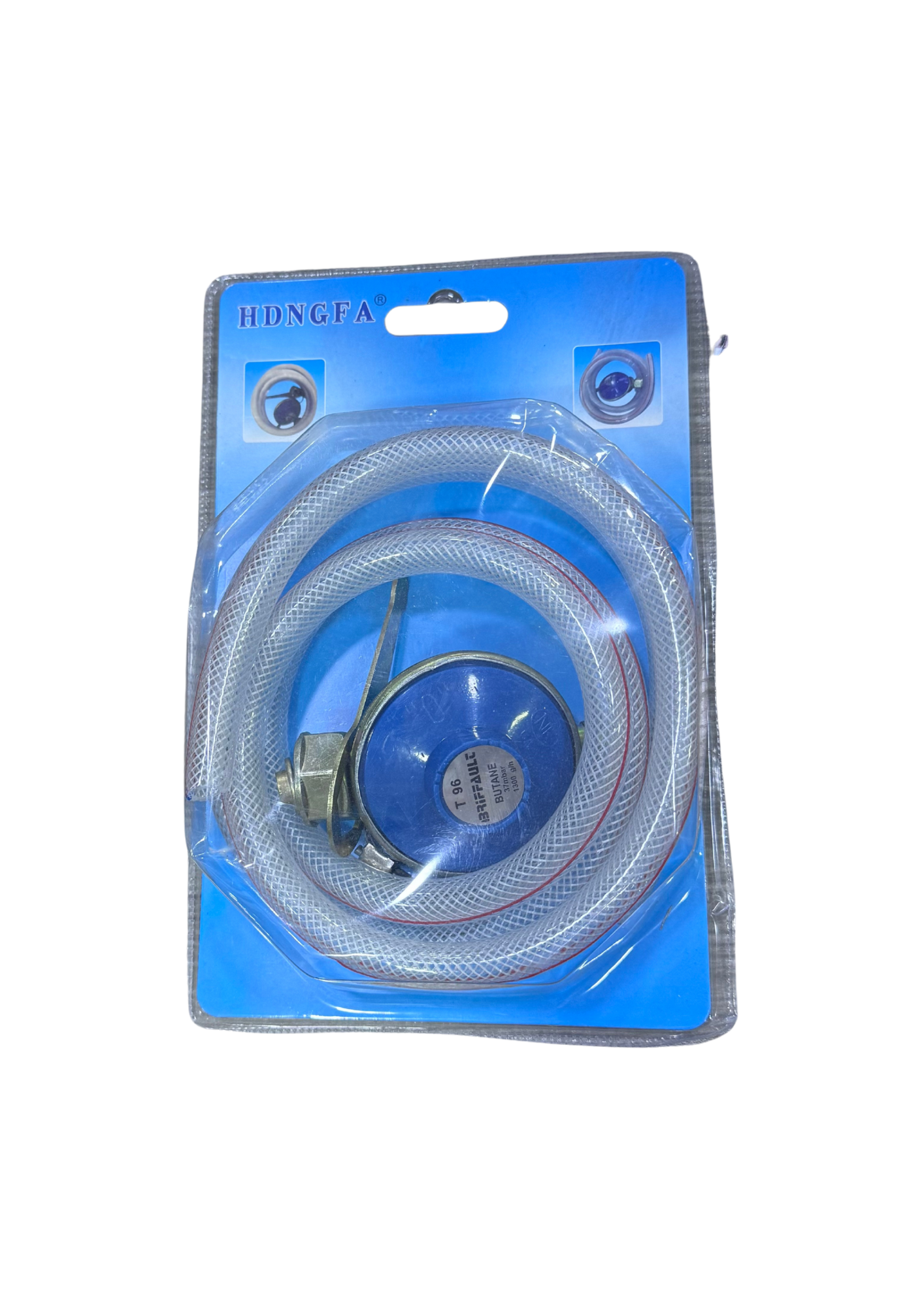 DETENDEUR + TUYAUX DE GAZ COMPLET