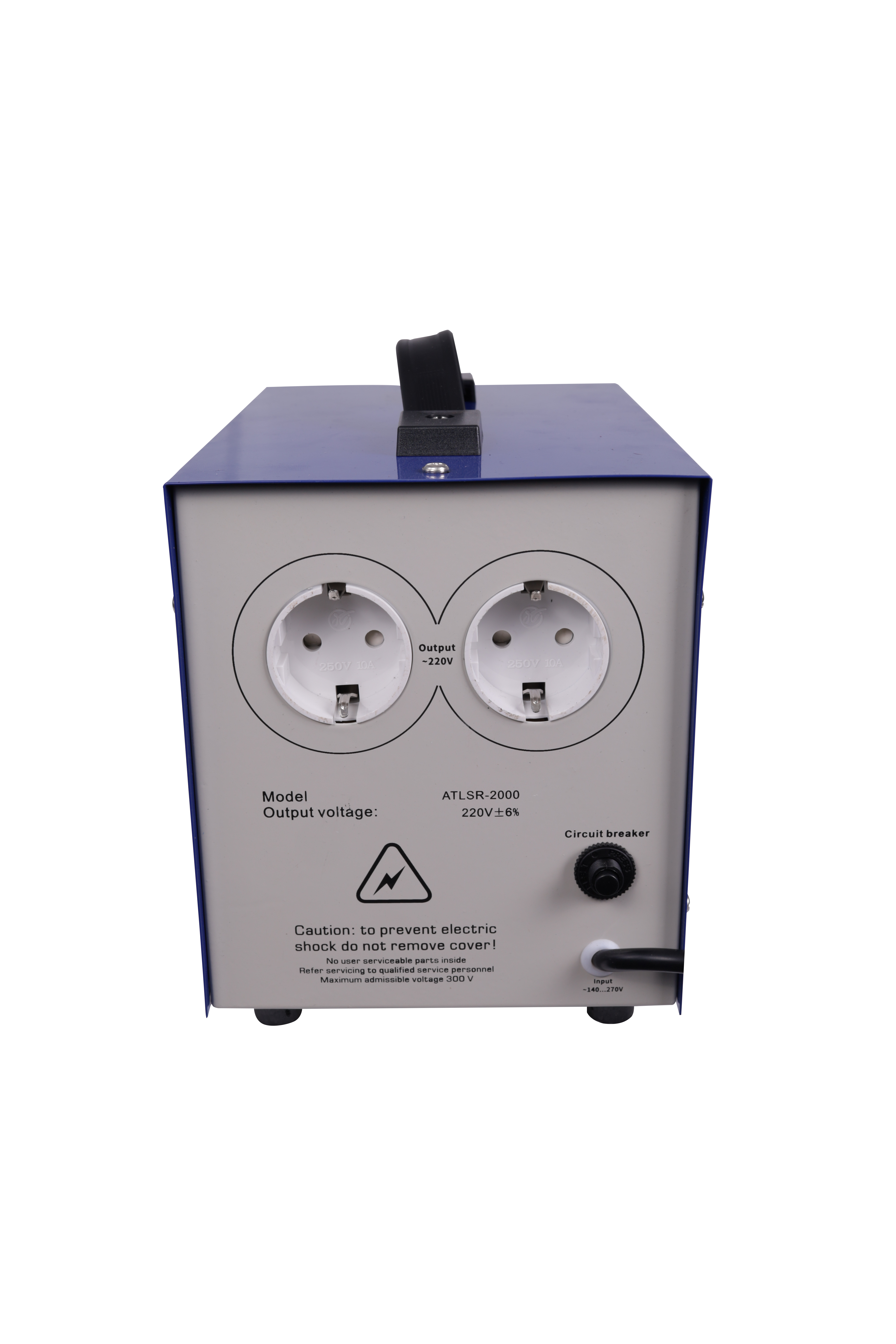 STABILISATEUR ATL 2000 VA/ AFFICHAGE NUMERIQUE/ RELAY 