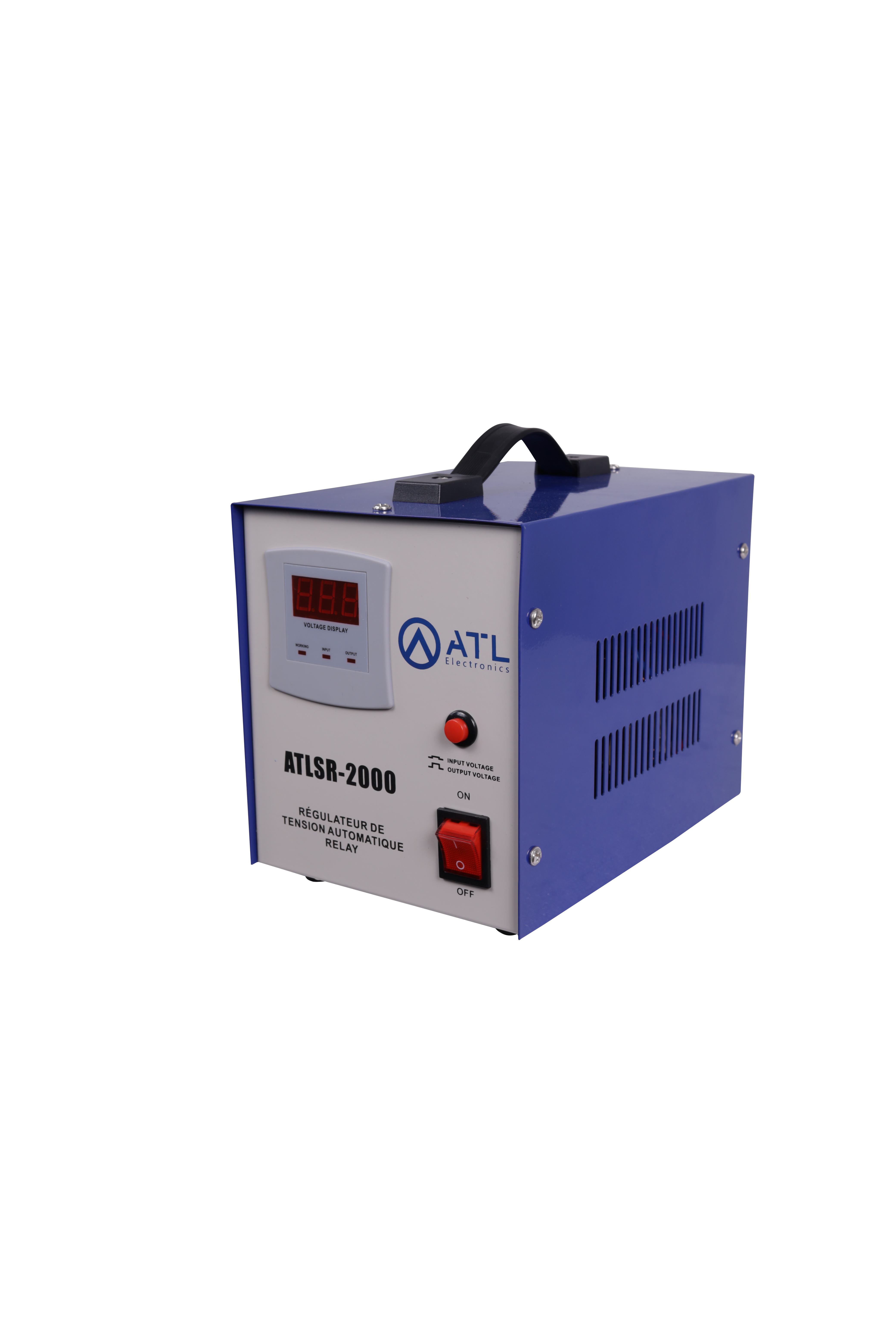 STABILISATEUR ATL 2000 VA/ AFFICHAGE NUMERIQUE/ RELAY 