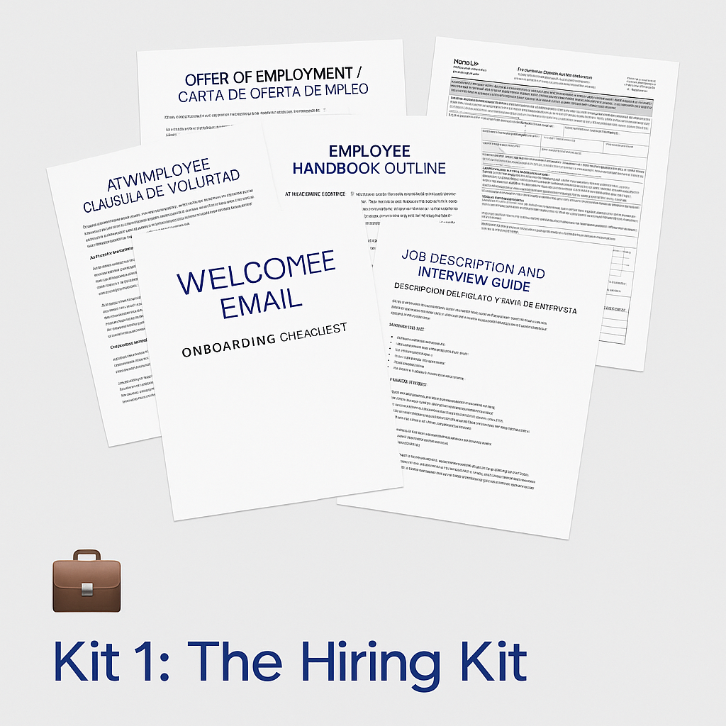💼 Kit 1: The Hiring Kit