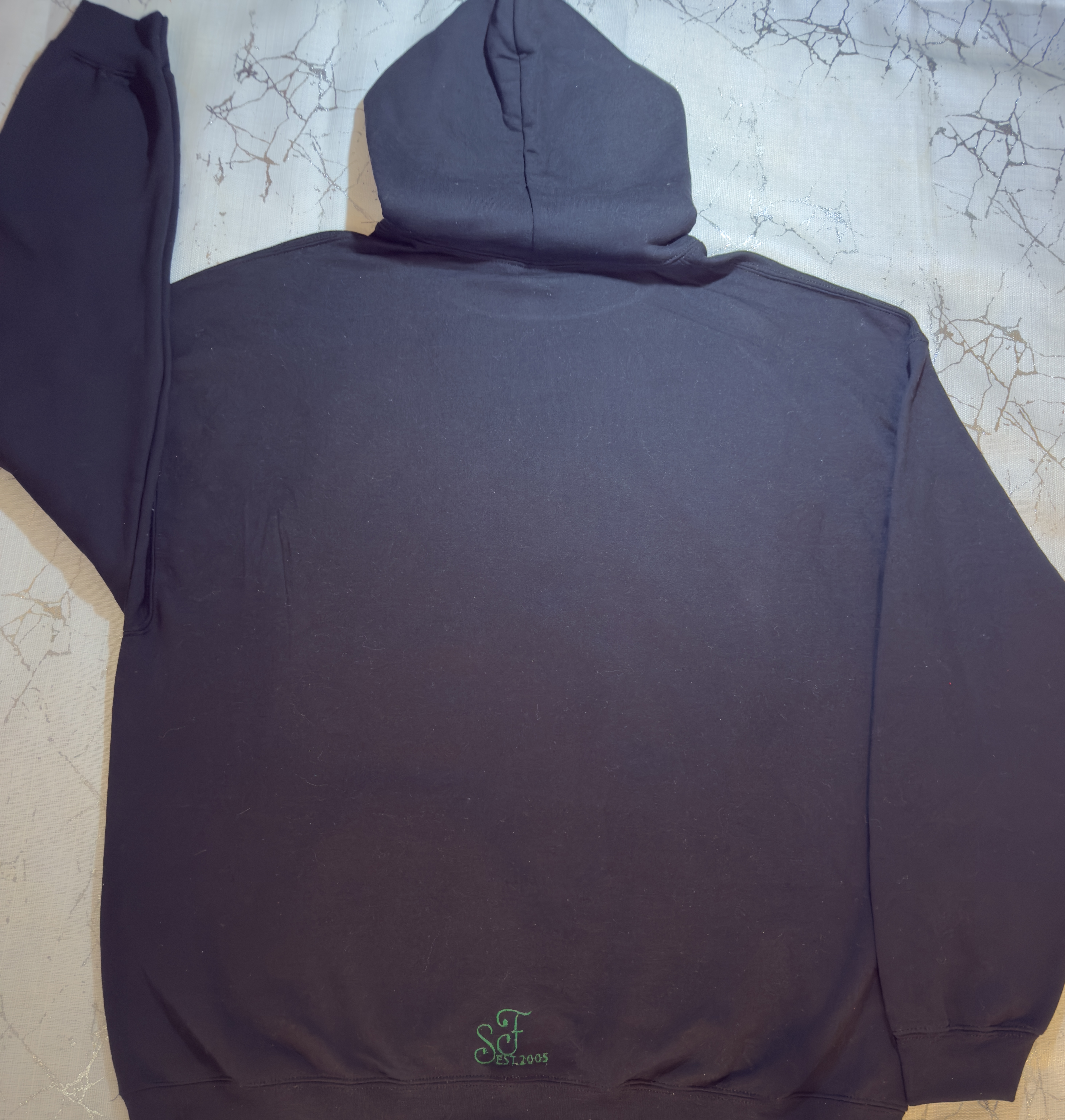 Black SF Christmas Hoodie