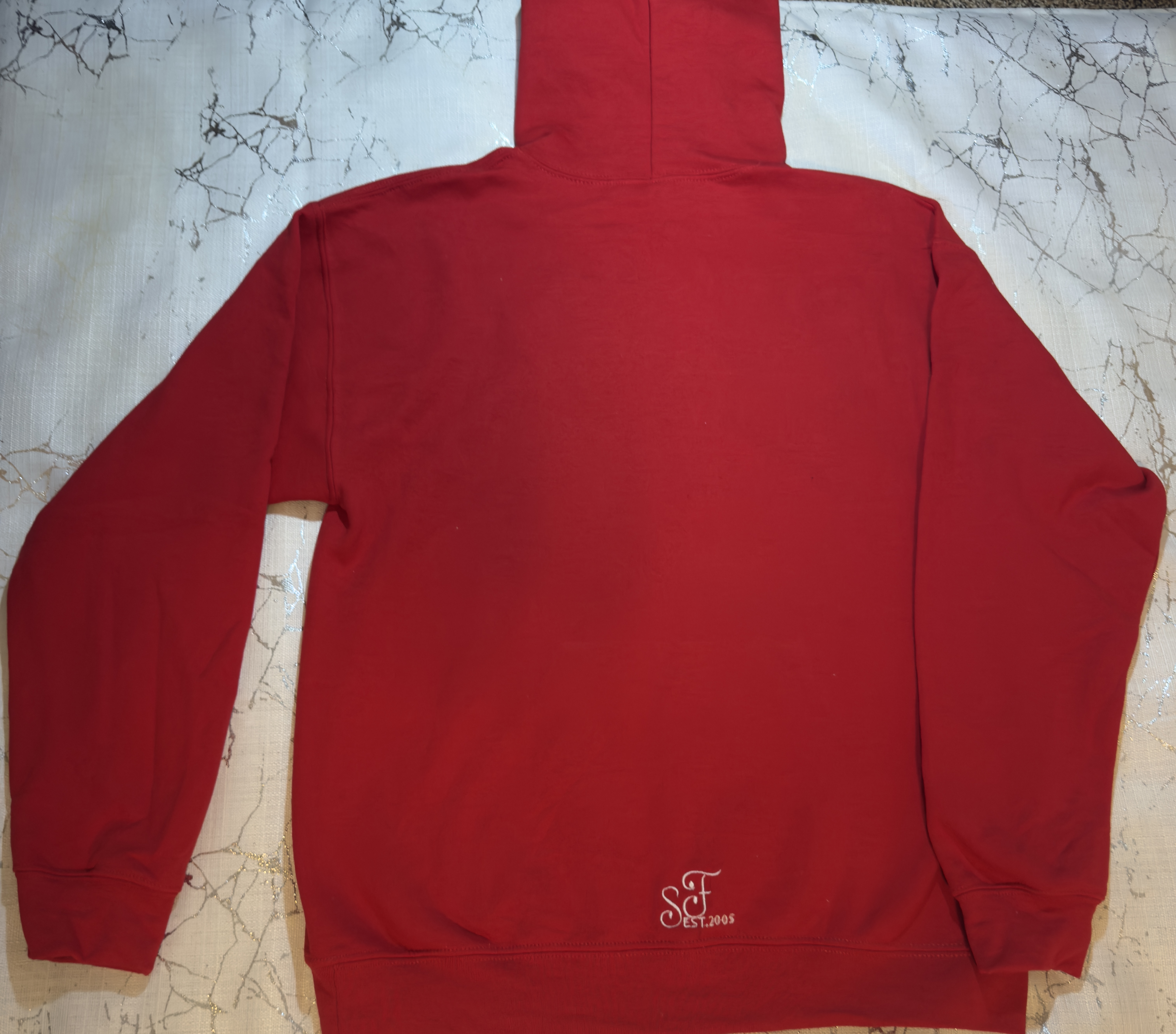 Red SF Christmas Hoodie