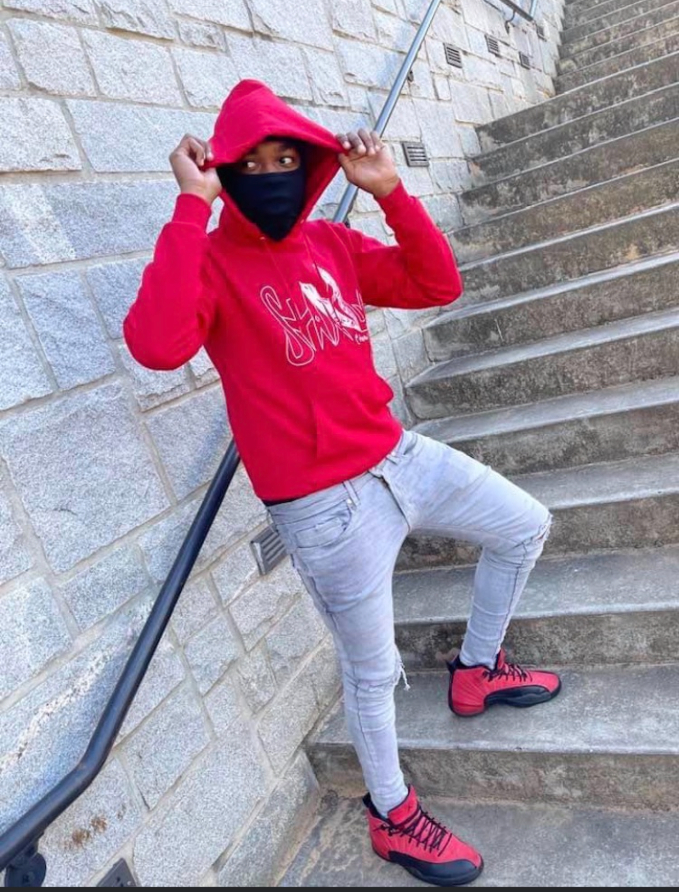 Red Graphic Original SF Hoodie