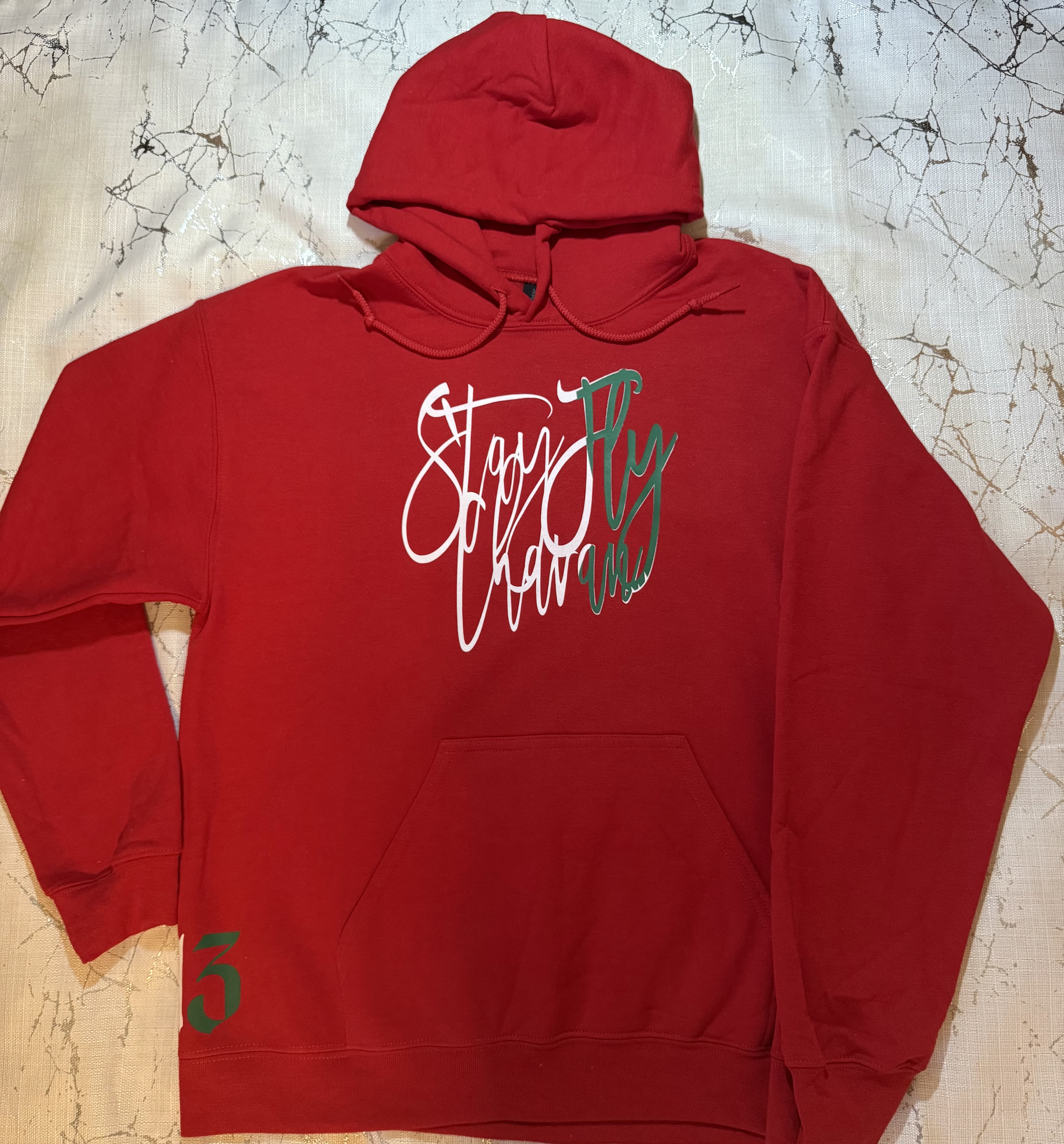  White SF Christmas Hoodie