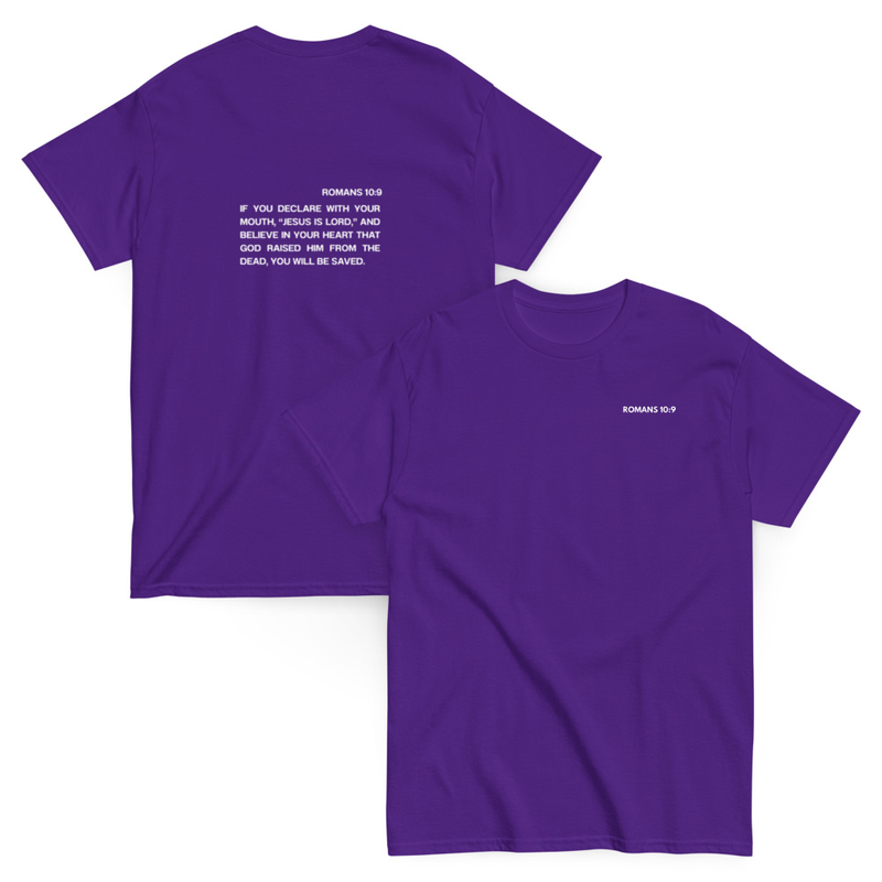Romans 10:9 T-shirt