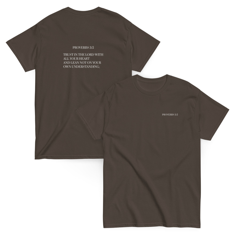 Proverbs 3:5 T-shirt