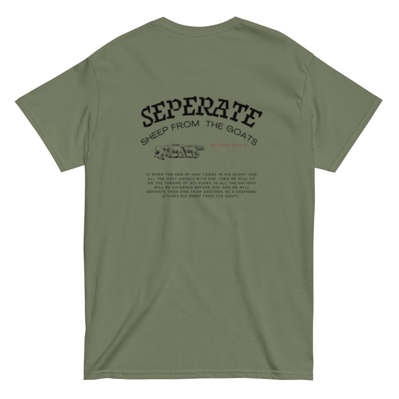 Matthew 25:31-32 T-shirt