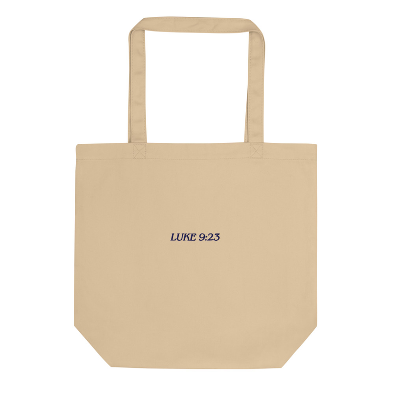 Luke 9:29 Tote Bag