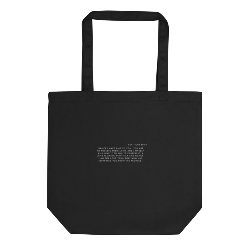 Leviticus 20:24 Tote Bag