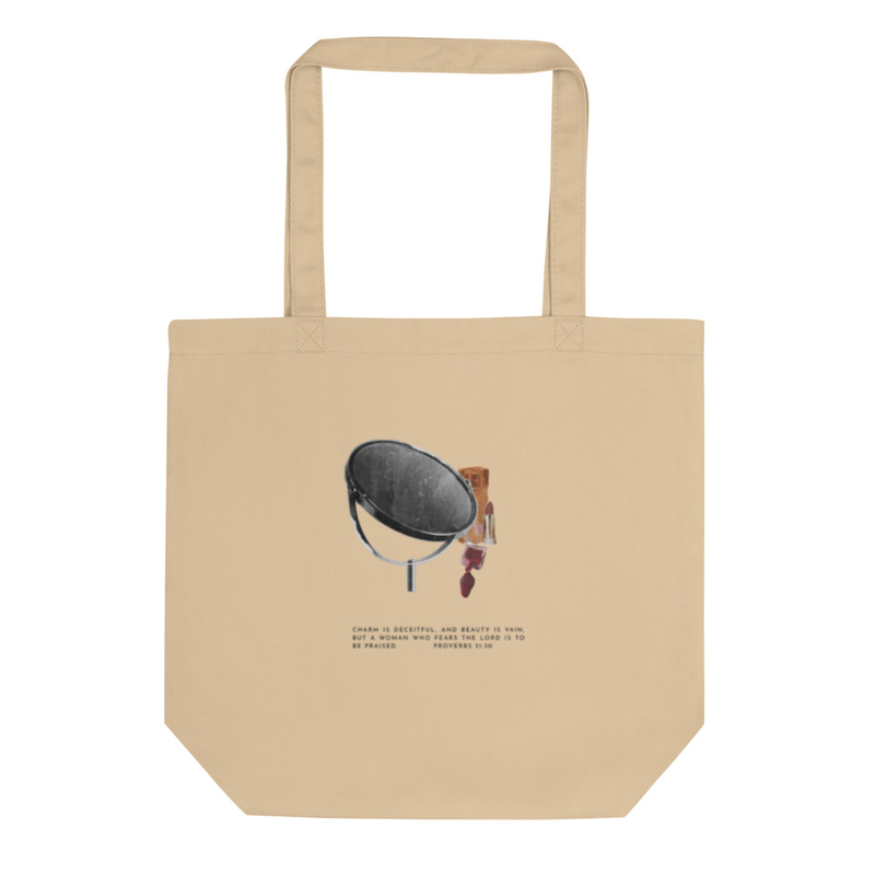 Proverbs 31:30 Tote Bag
