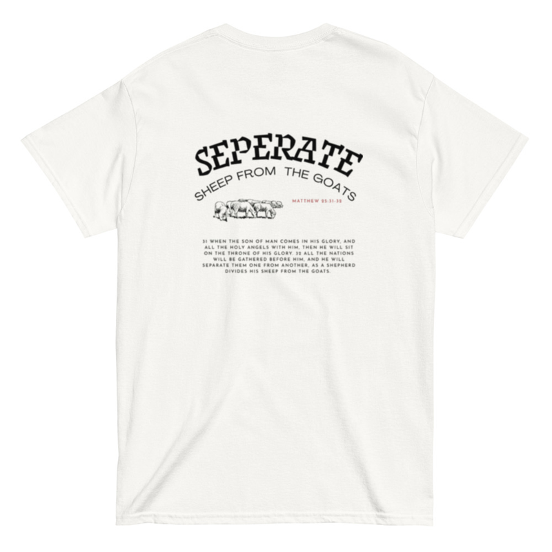 Matthew 25:31-32 T-shirt